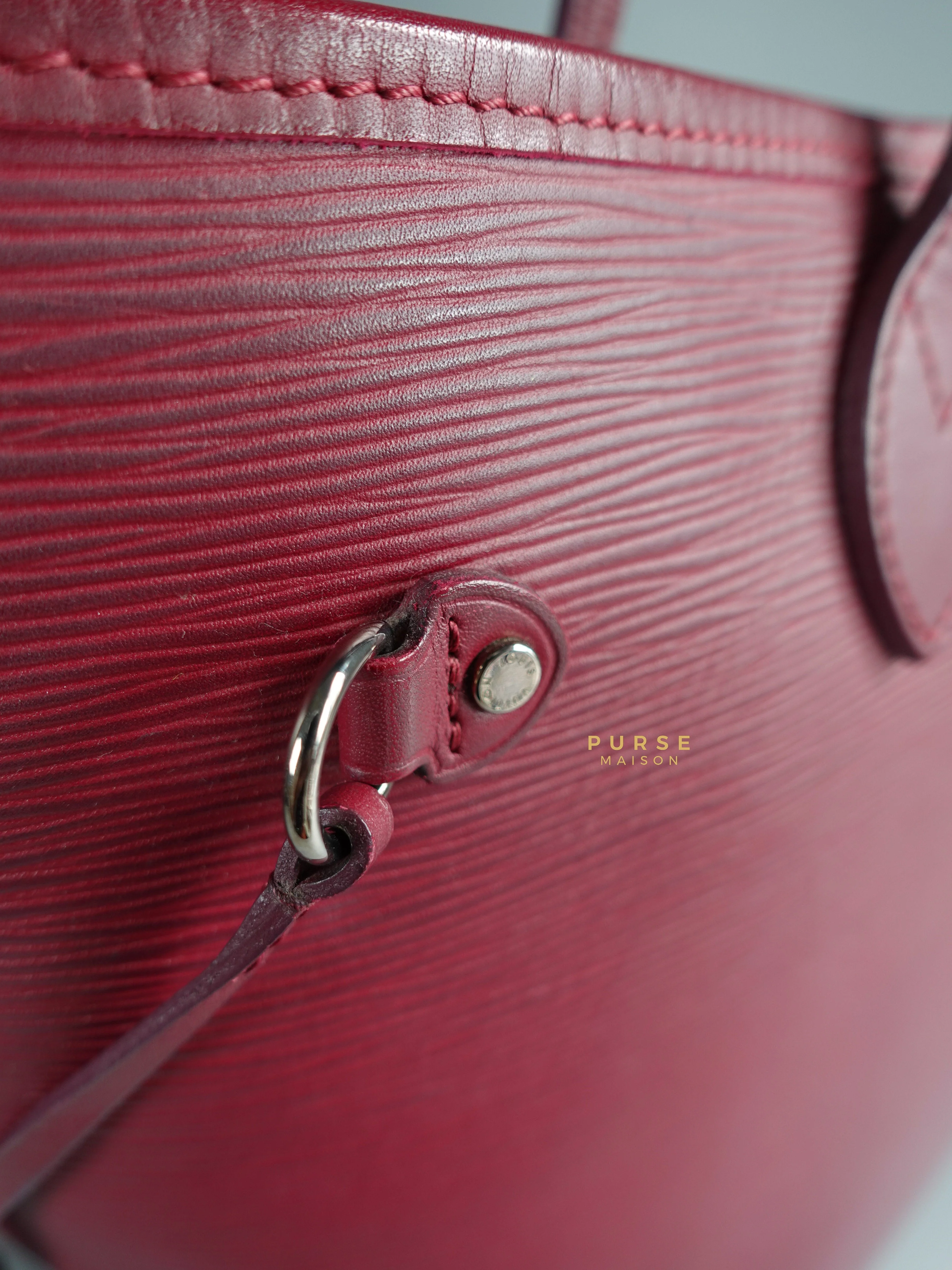 Louis Vuitton Louis Vuitton Epi Leather Neverfull Bag Red (Date Code: FL2133) - Image 19