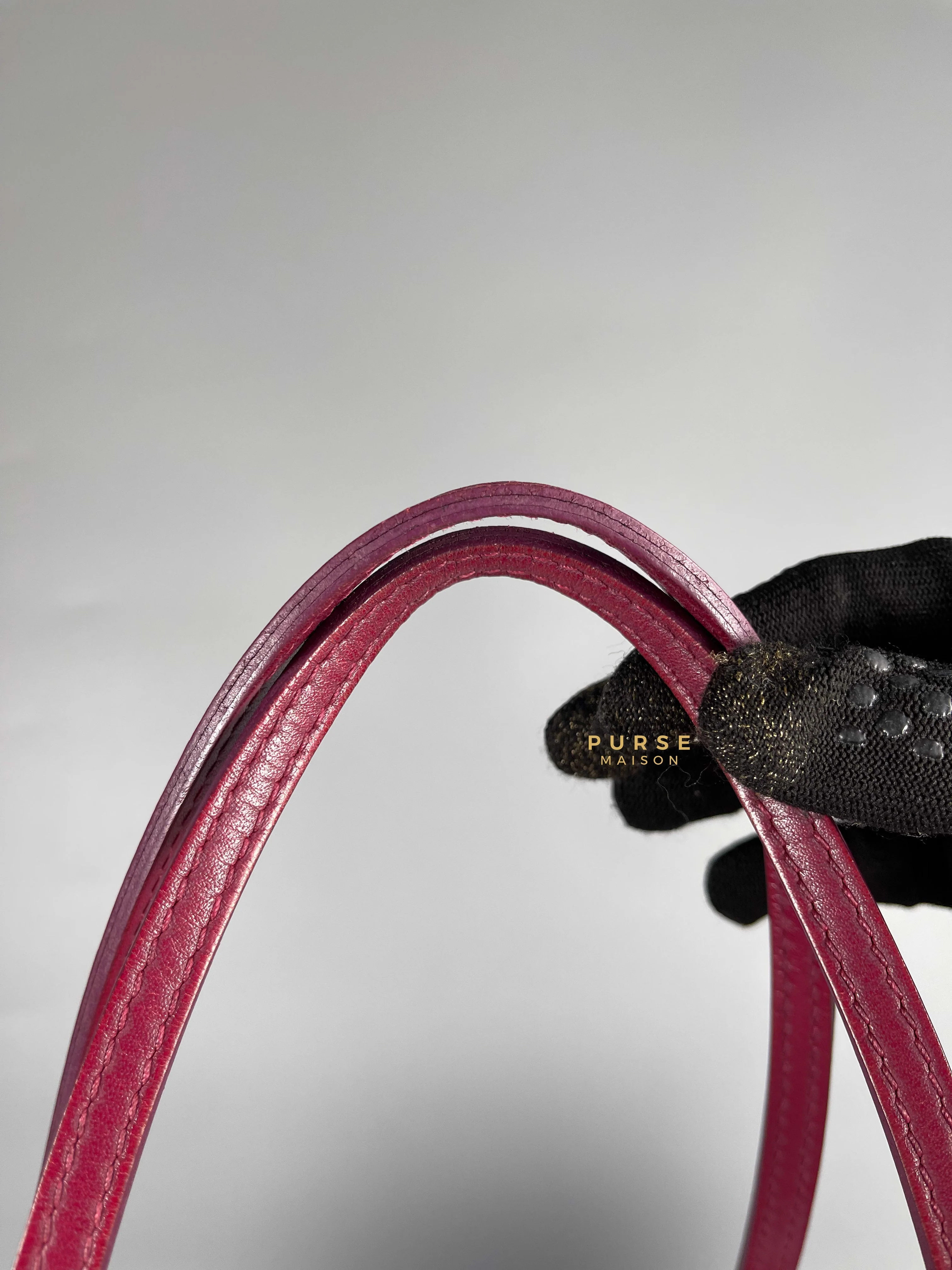 Louis Vuitton Louis Vuitton Epi Leather Neverfull Bag Red (Date Code: FL2133) - Image 25
