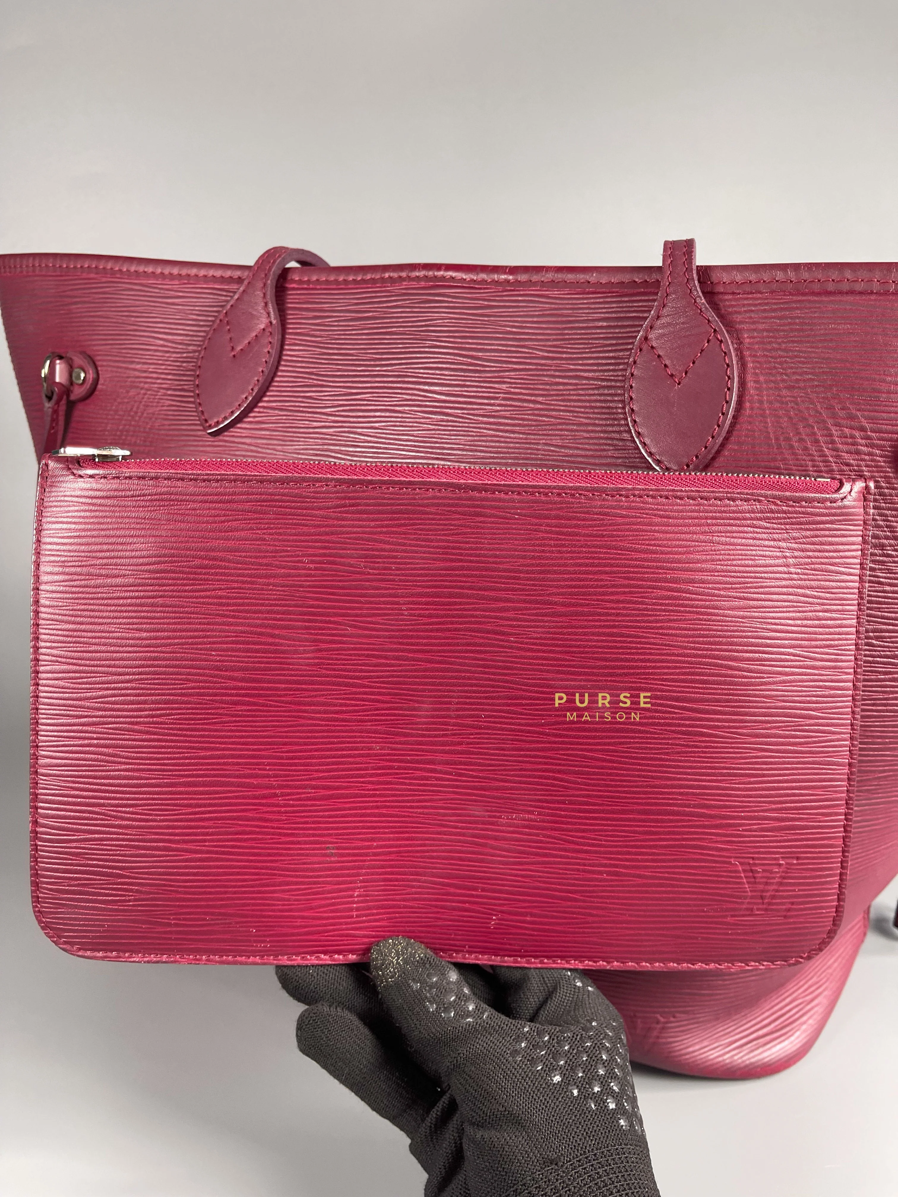 Louis Vuitton Louis Vuitton Epi Leather Neverfull Bag Red (Date Code: FL2133) - Image 33