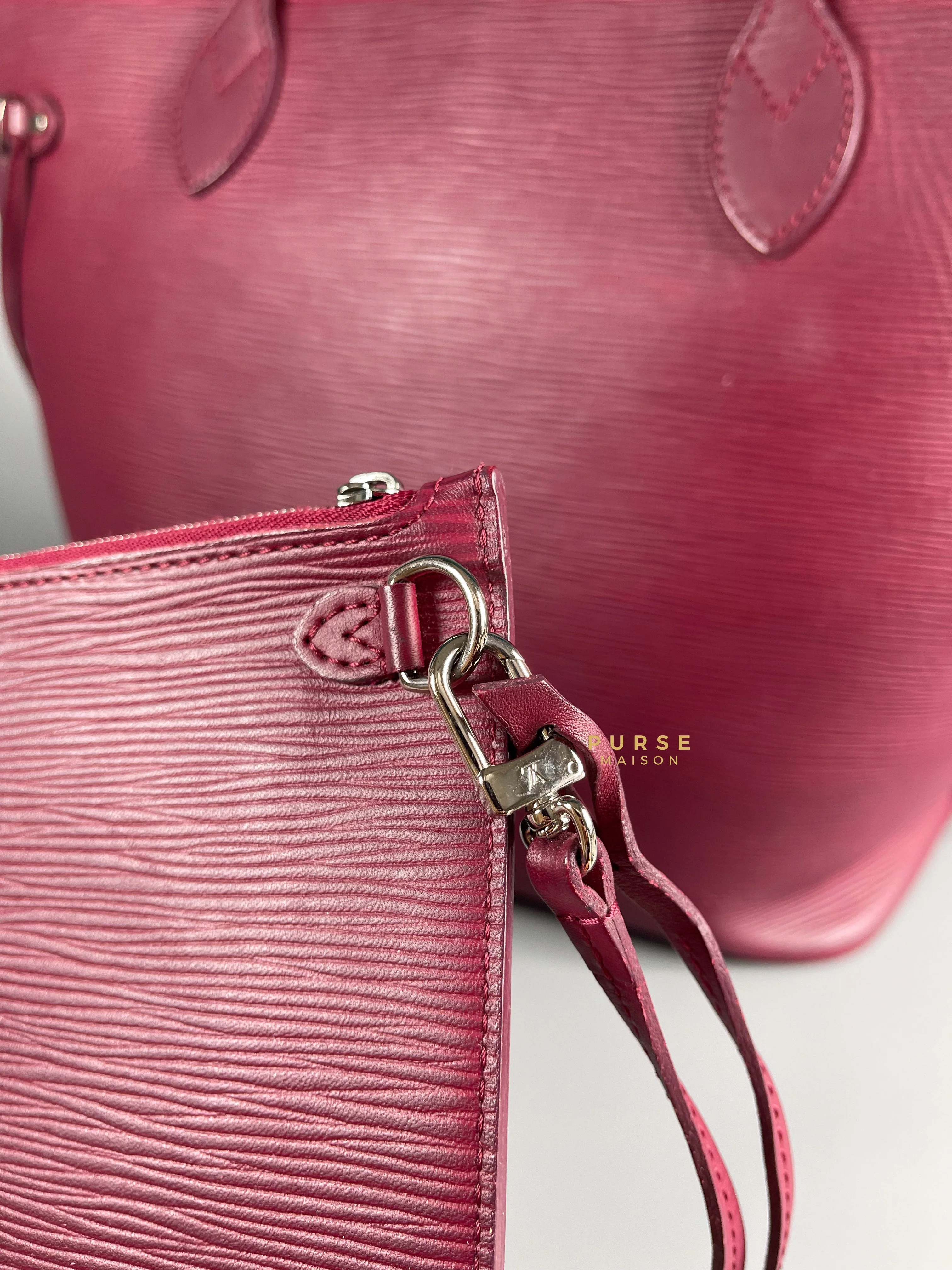 Louis Vuitton Louis Vuitton Epi Leather Neverfull Bag Red (Date Code: FL2133) - Image 34