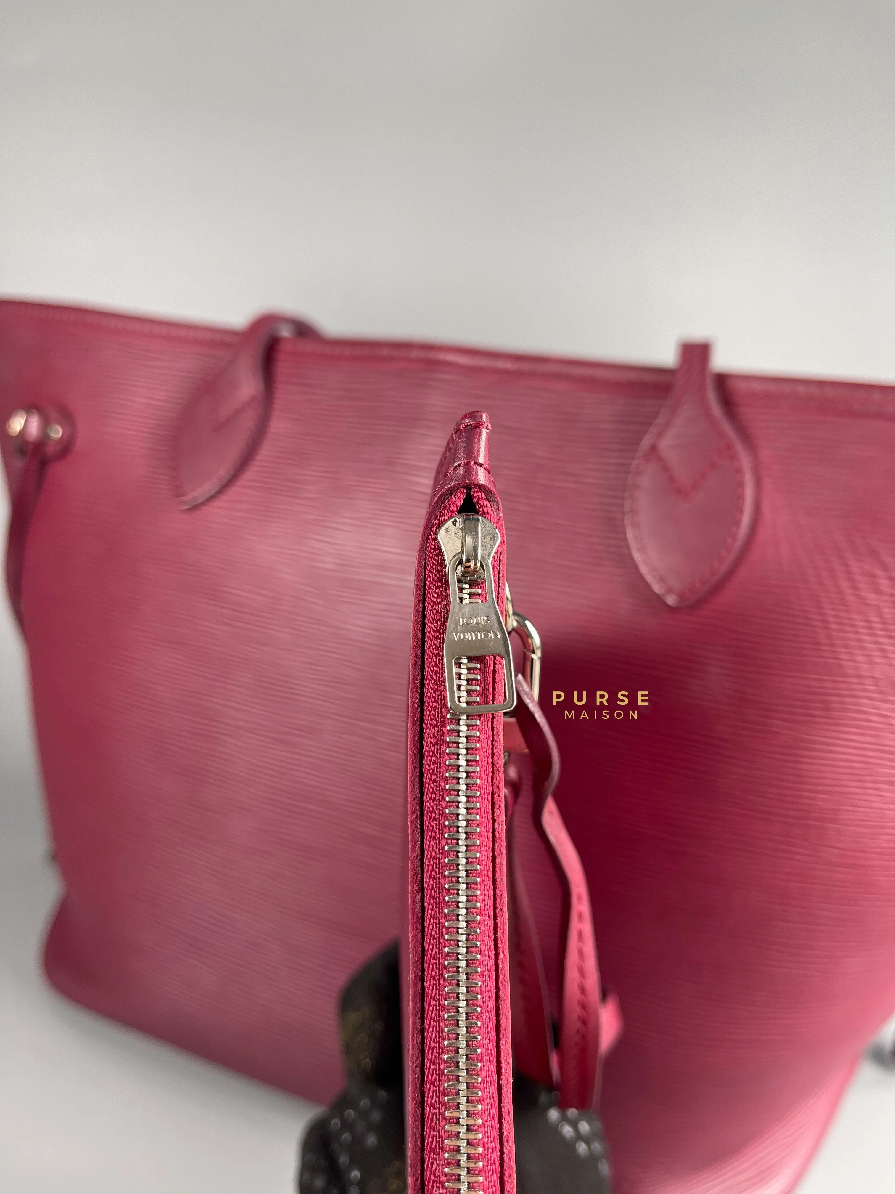 Louis Vuitton Louis Vuitton Epi Leather Neverfull Bag Red (Date Code: FL2133) - Image 35