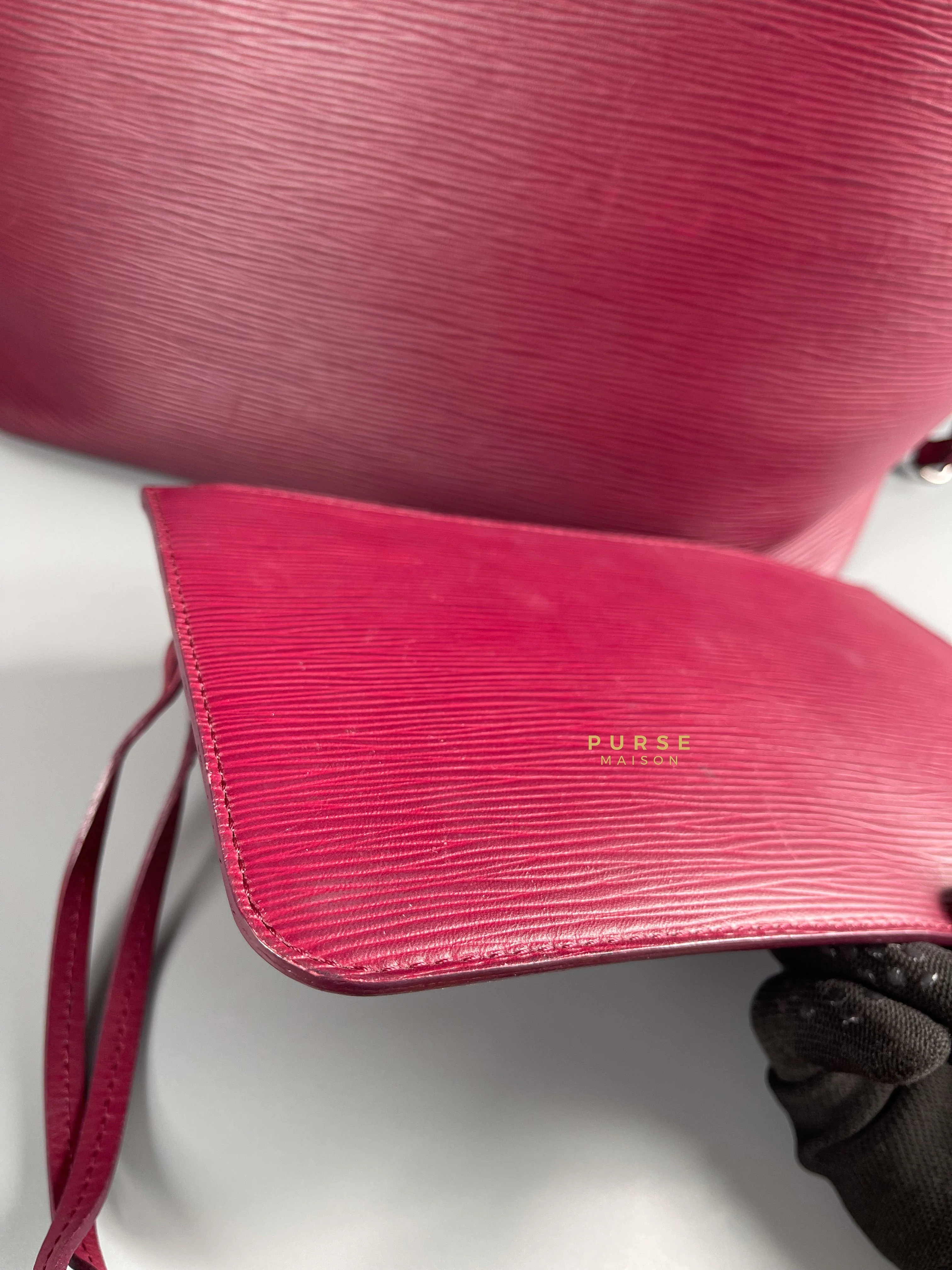 Louis Vuitton Louis Vuitton Epi Leather Neverfull Bag Red (Date Code: FL2133) - Image 36