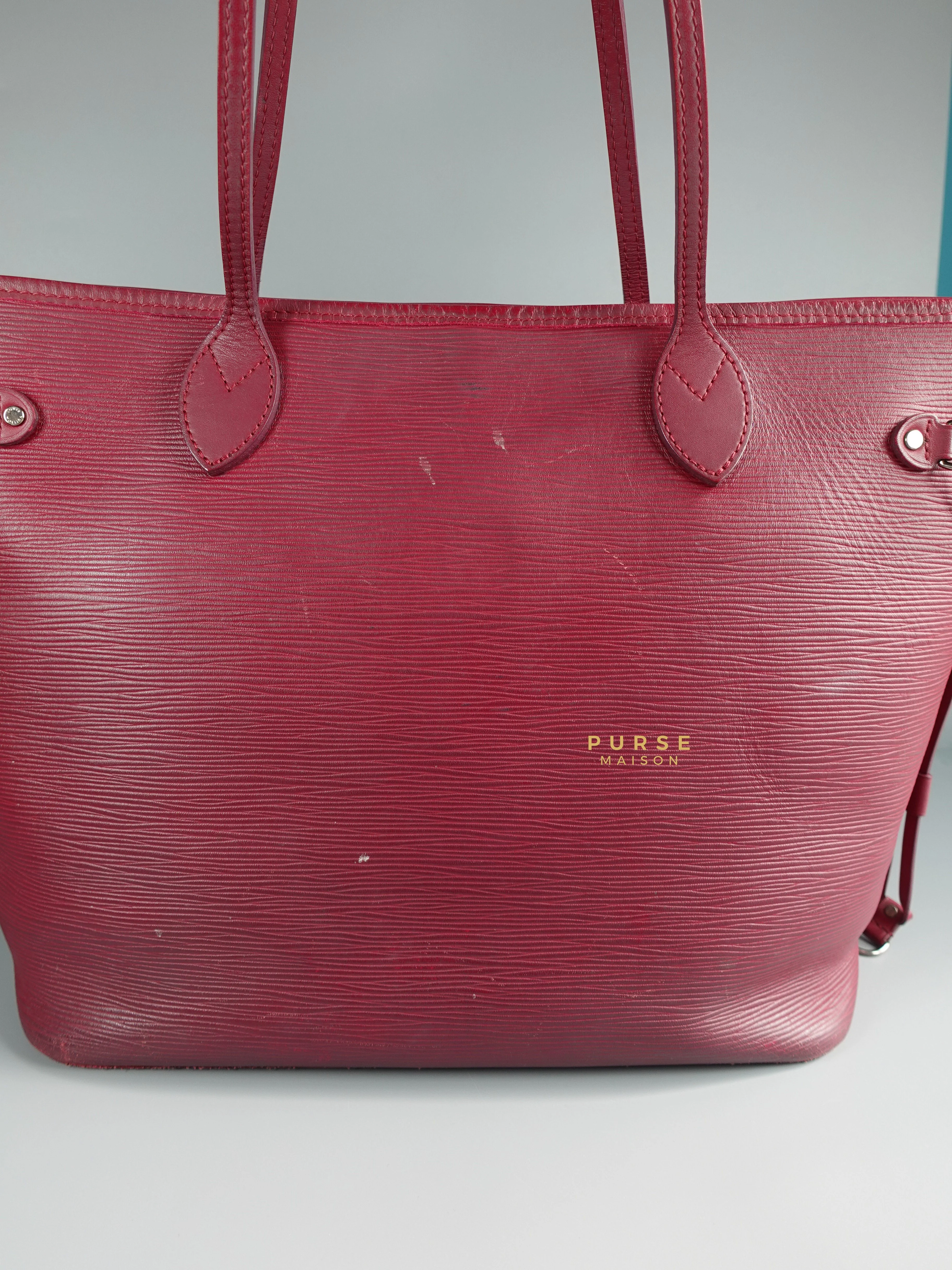 Louis Vuitton Louis Vuitton Epi Leather Neverfull Bag Red (Date Code: FL2133) - Image 8