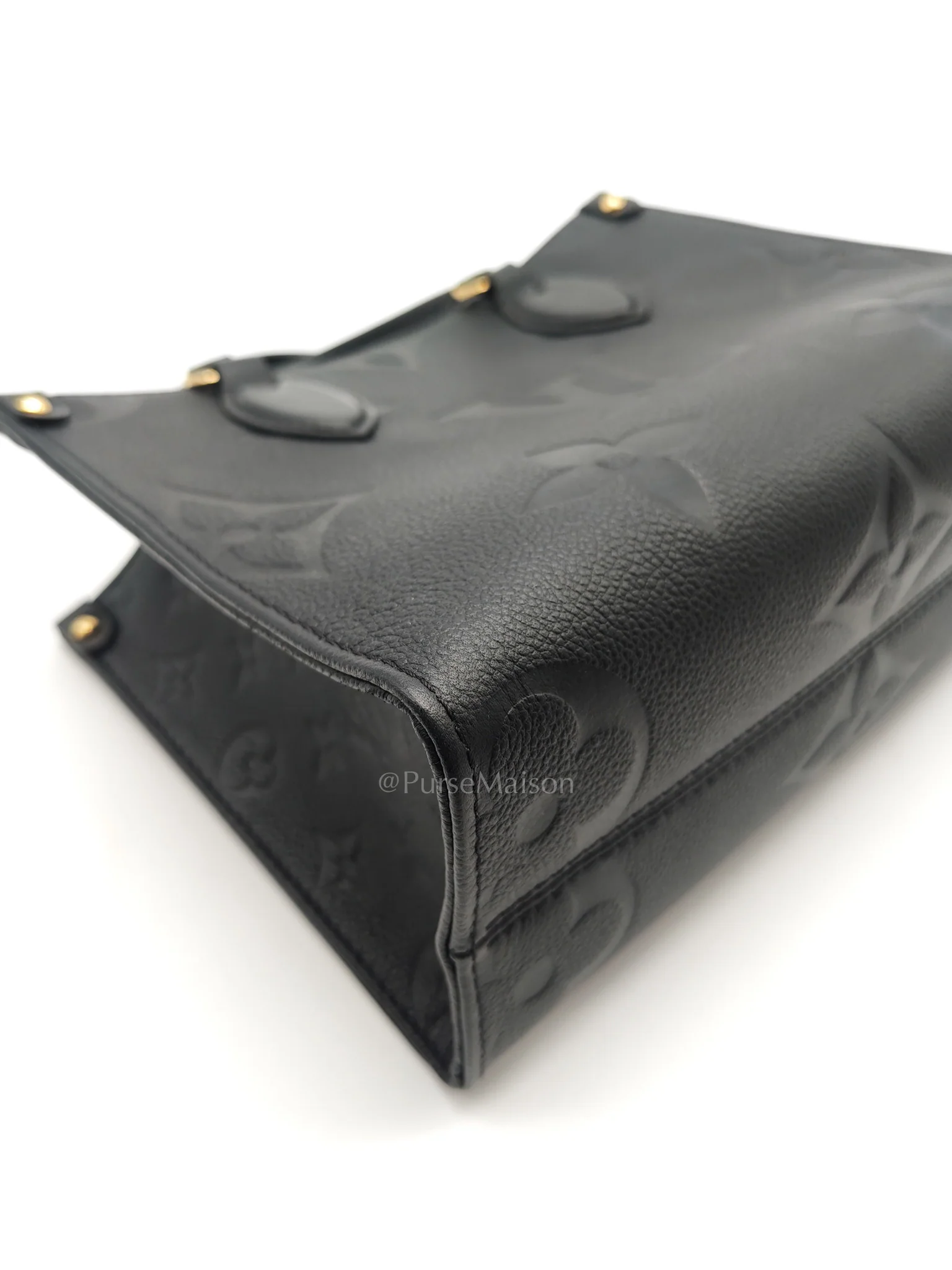 Louis Vuitton OnTheGo (OTG) PM in Black Empreinte Leather (Microchip) - Image 8