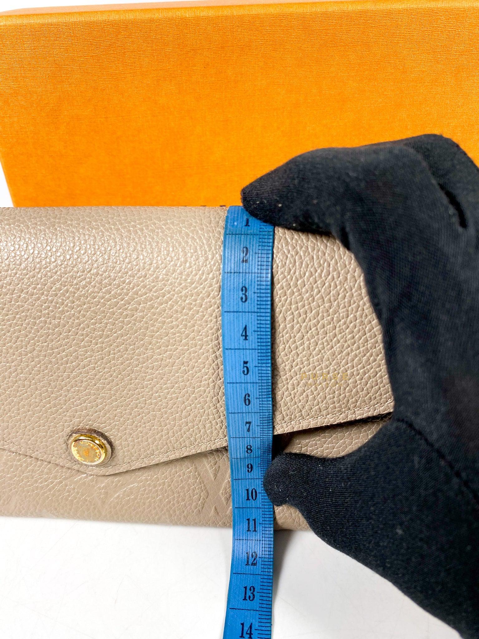 Louis Vuitton Louis Vuitton Sarah Wallet in Turtledove Monogram Empreinte Canvas (microchip) - Image 25