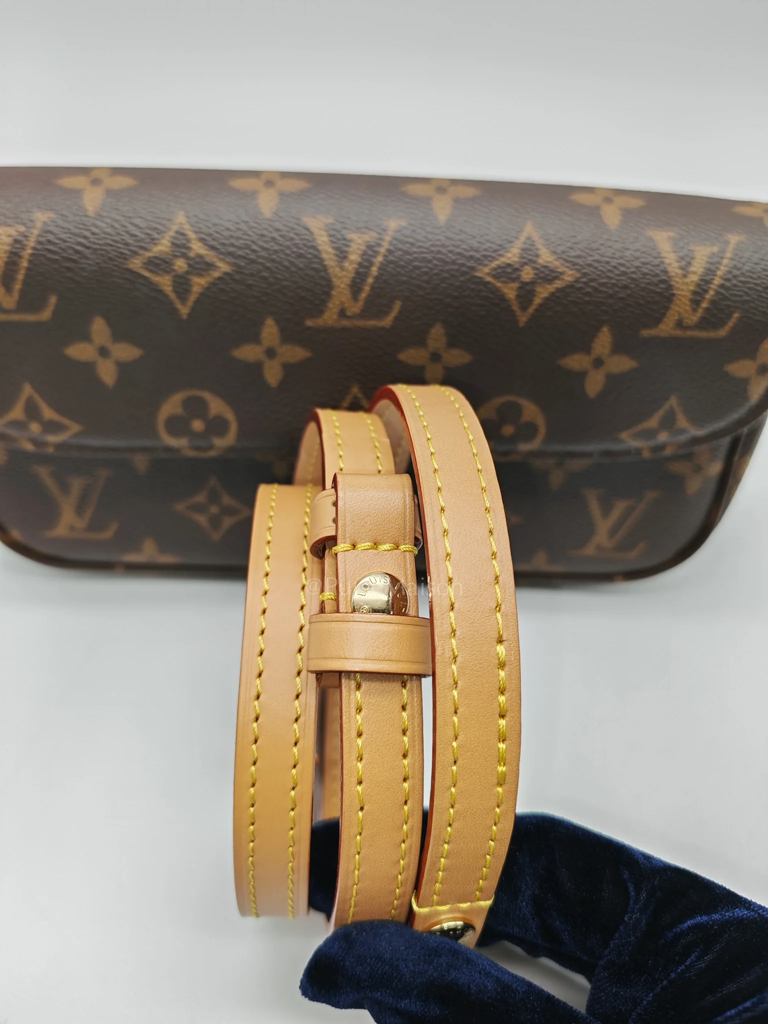 Louis Vuitton Ivy Wallet On Chain in Monogram Canvas Shoulder Bag (Microchip) - Image 16