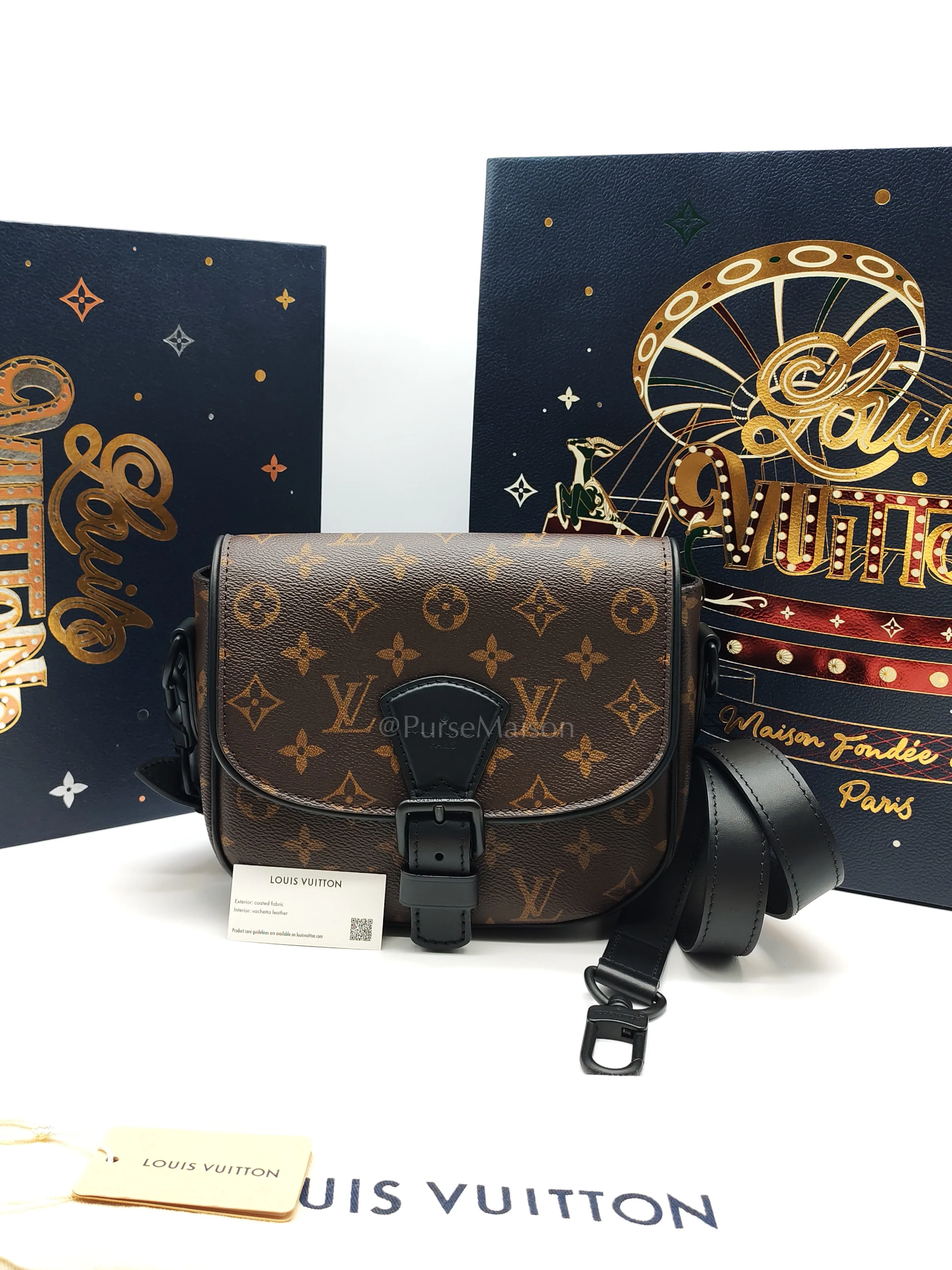 Louis Vuitton Montsouris PM Monogram Canvas Messenger Cross Body Bag (Microchip) - Image 26