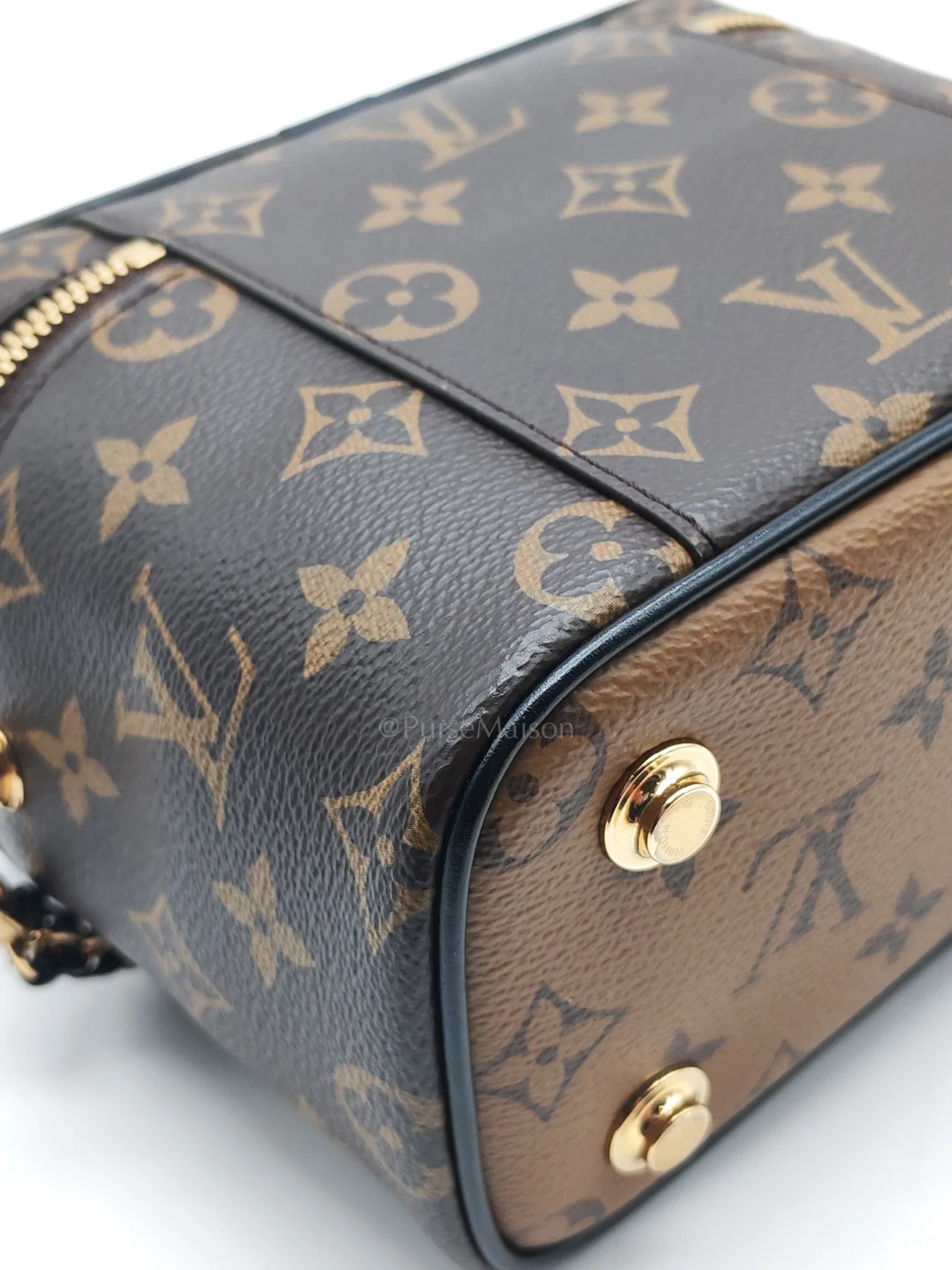 Louis Vuitton Vanity Top Handle in Monogram Canvas Shoulder Bag (Microchip) - Image 12