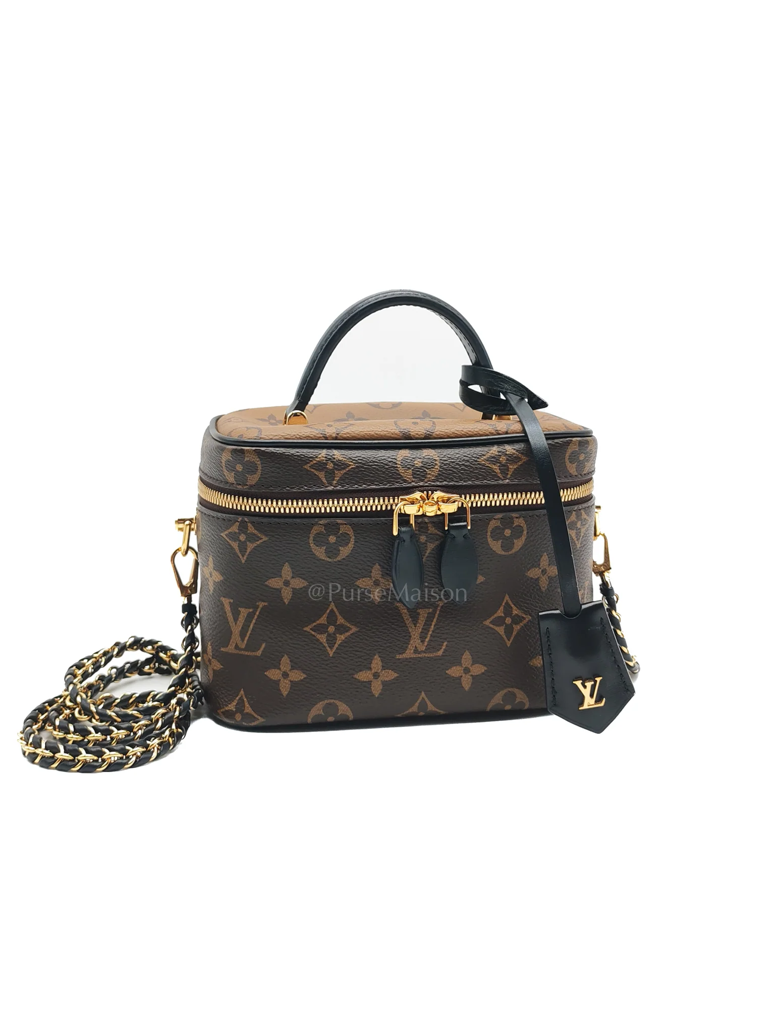 Louis Vuitton Vanity Top Handle in Monogram Canvas Shoulder Bag (Microchip) - Image 2