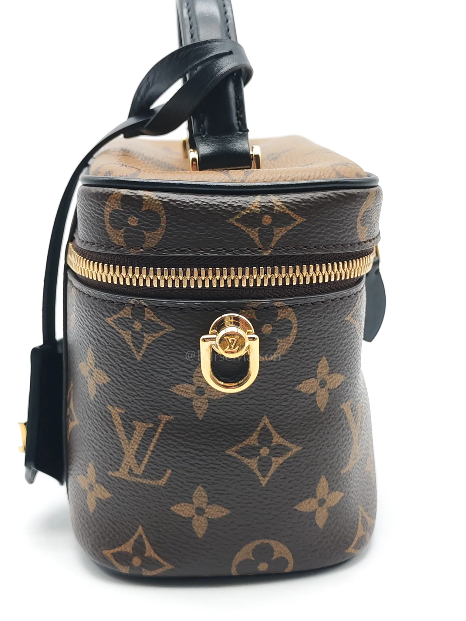 Louis Vuitton Vanity Top Handle in Monogram Canvas Shoulder Bag (Microchip) - Image 23