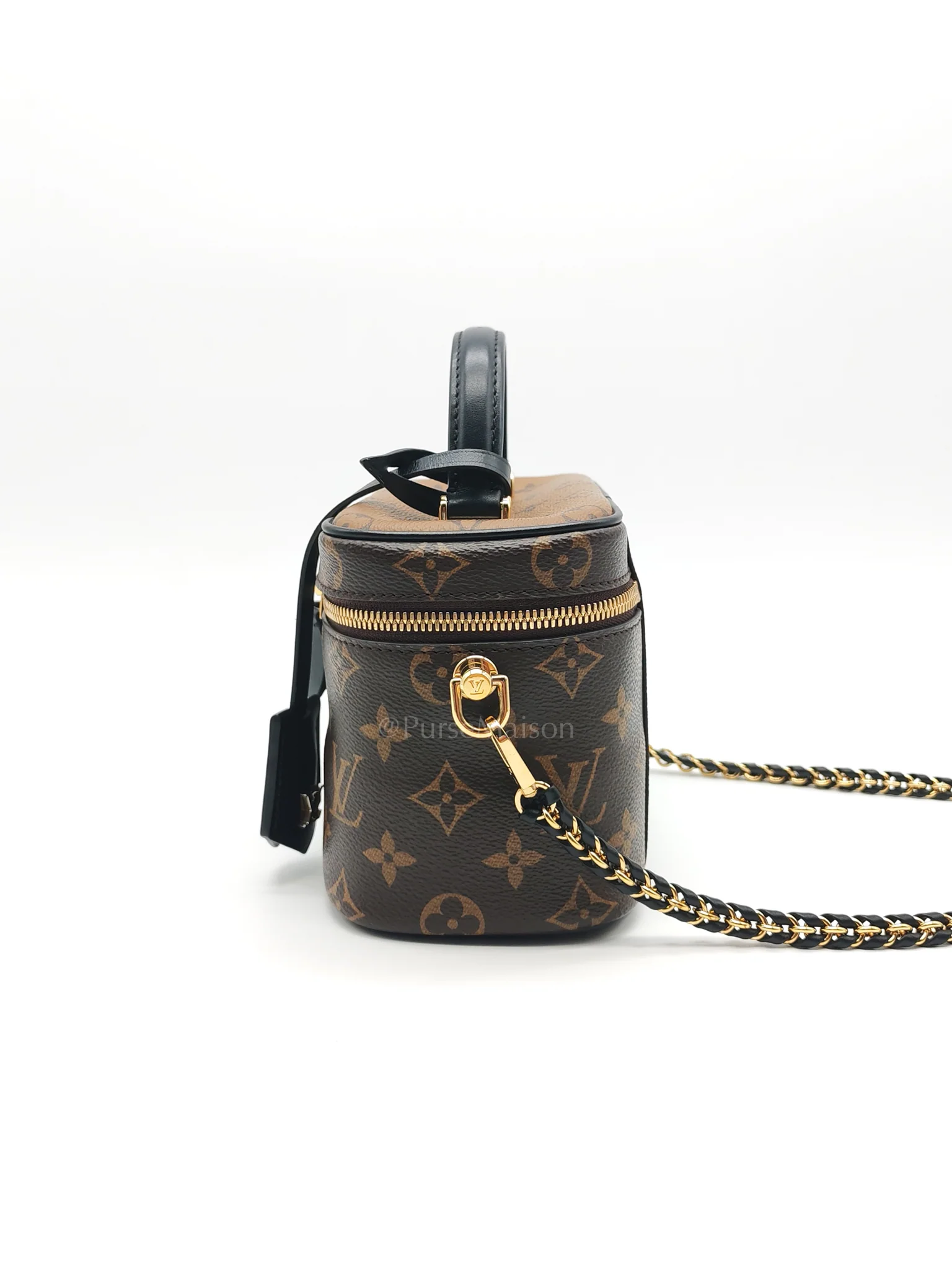 Louis Vuitton Vanity Top Handle in Monogram Canvas Shoulder Bag (Microchip) - Image 5