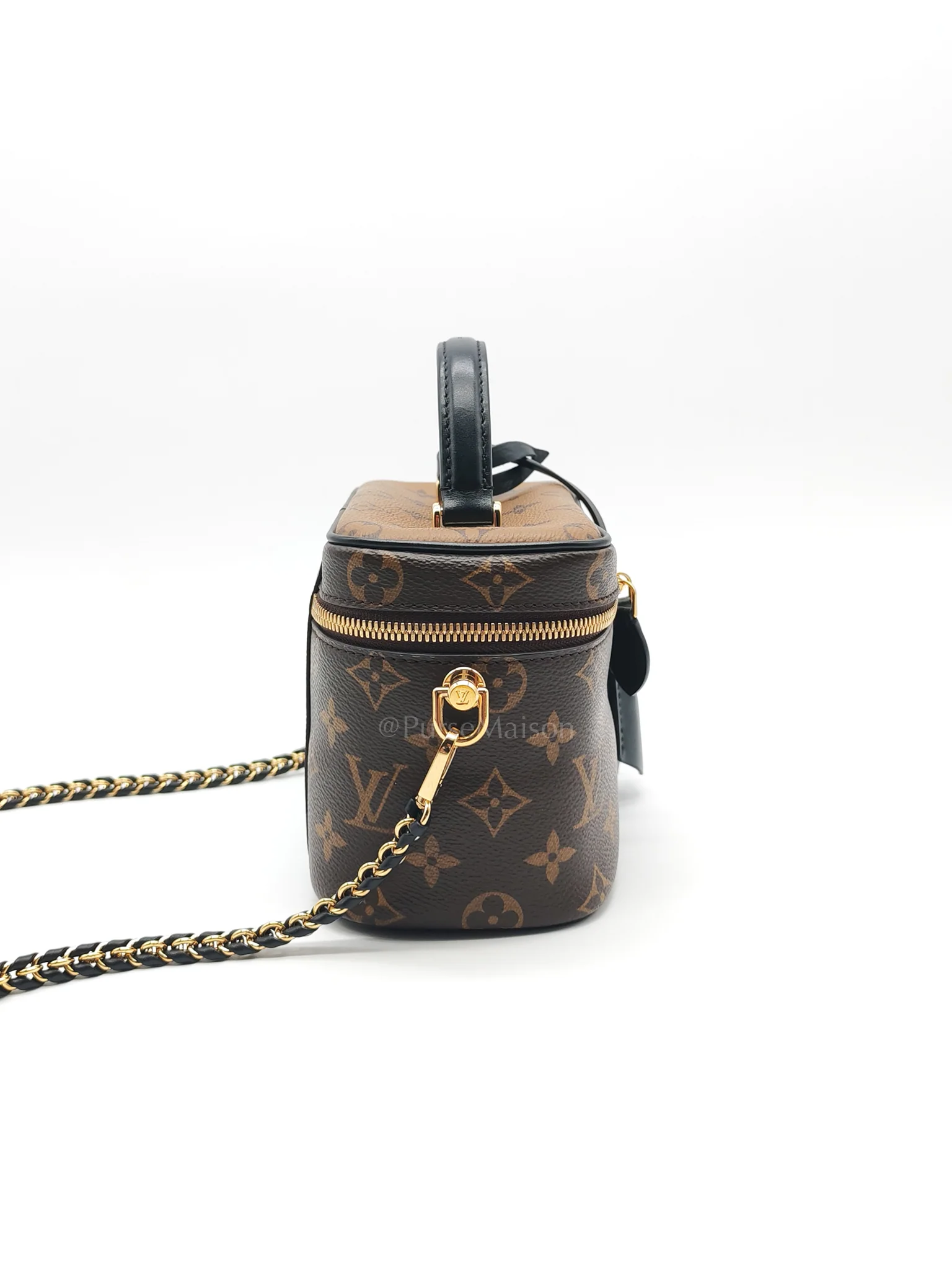 Louis Vuitton Vanity Top Handle in Monogram Canvas Shoulder Bag (Microchip) - Image 6