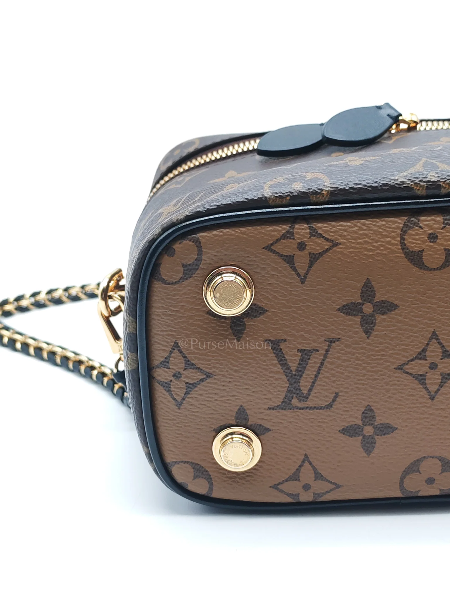 Louis Vuitton Vanity Top Handle in Monogram Canvas Shoulder Bag (Microchip) - Image 9