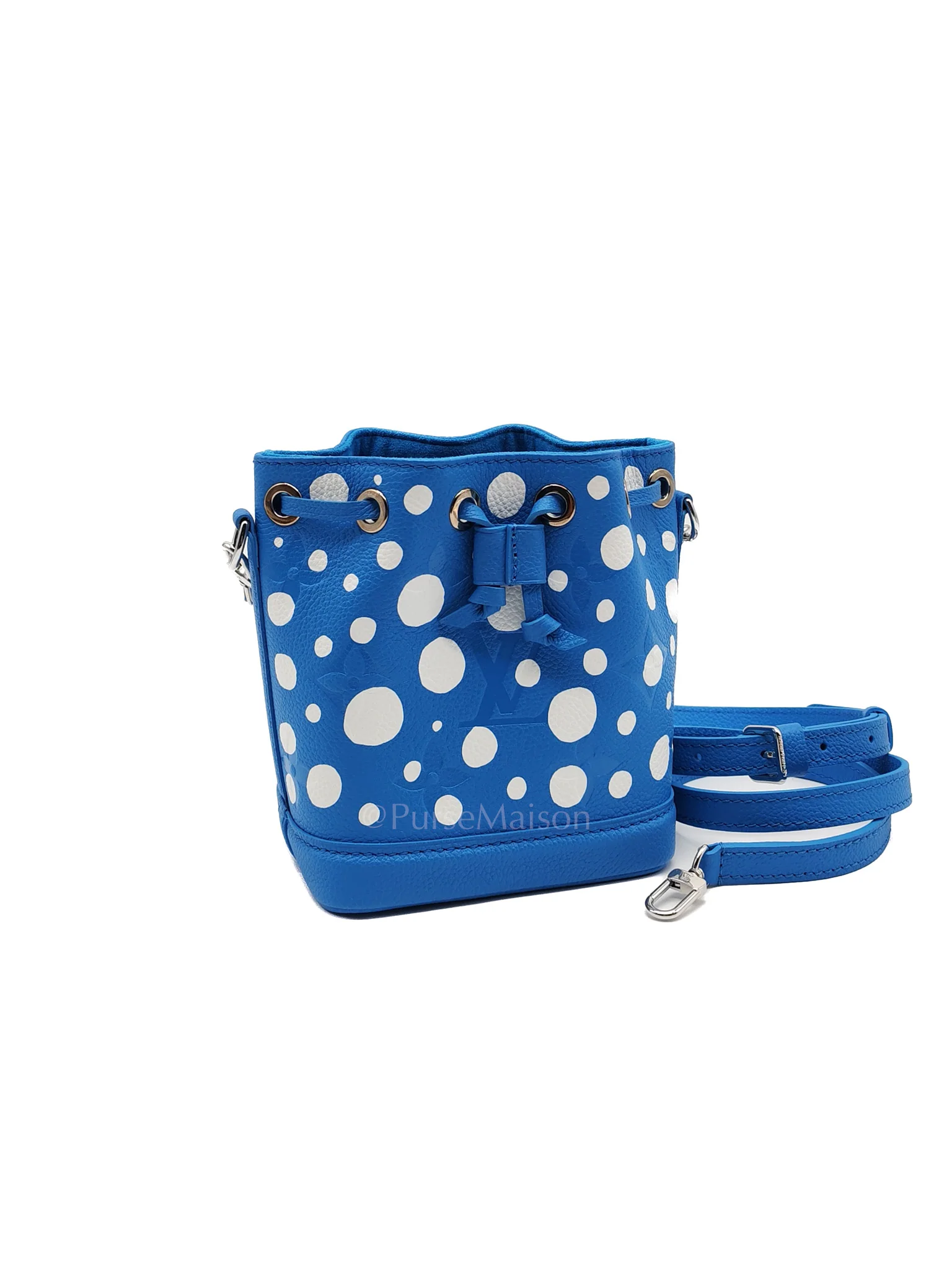 Louis Vuitton LV x Yayoi Kusama Nano Neo Noe Giant Monogram Infinity Dots Bucket Bag (Microchip) - Image 2