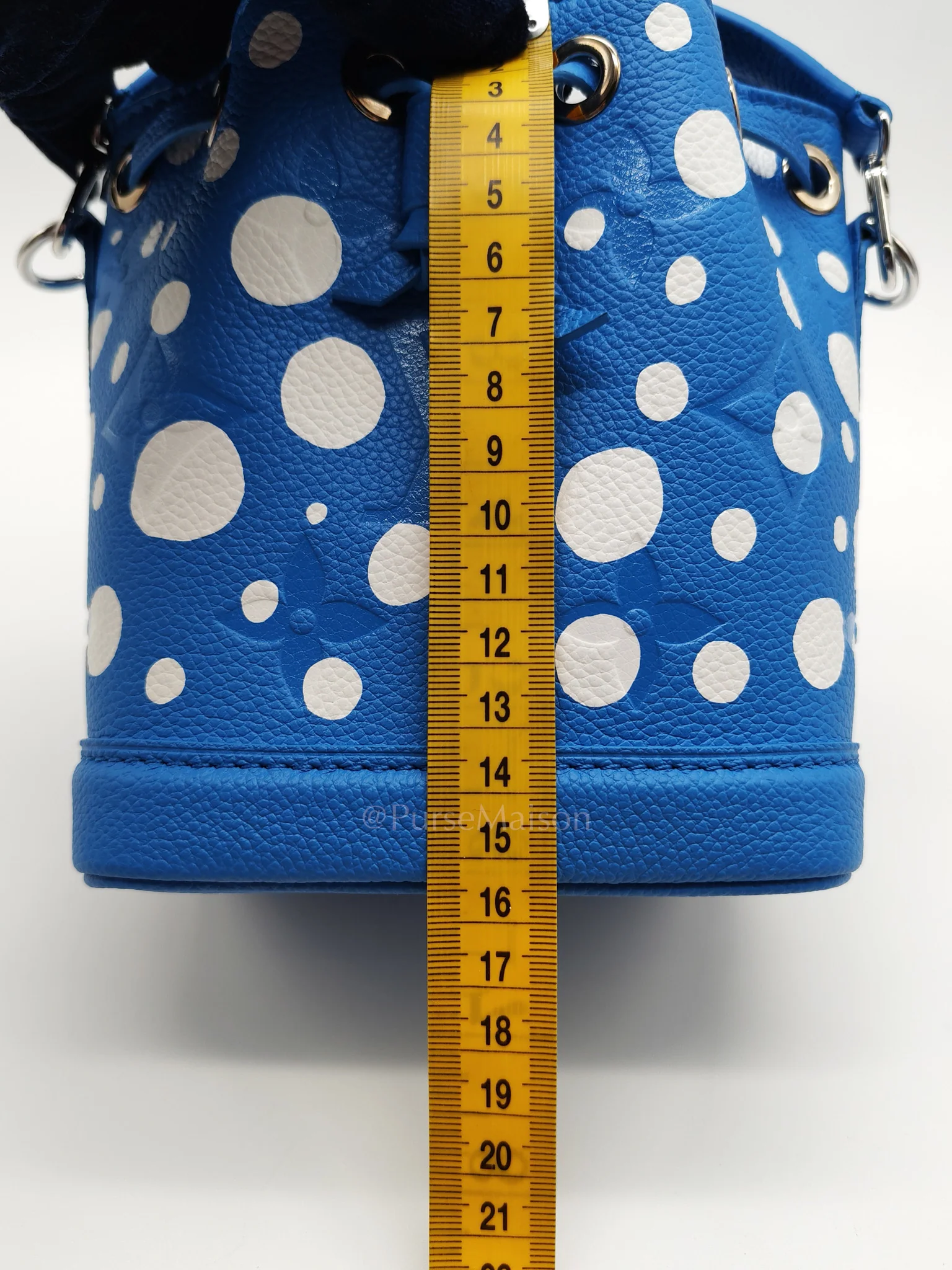 Louis Vuitton LV x Yayoi Kusama Nano Neo Noe Giant Monogram Infinity Dots Bucket Bag (Microchip) - Image 27