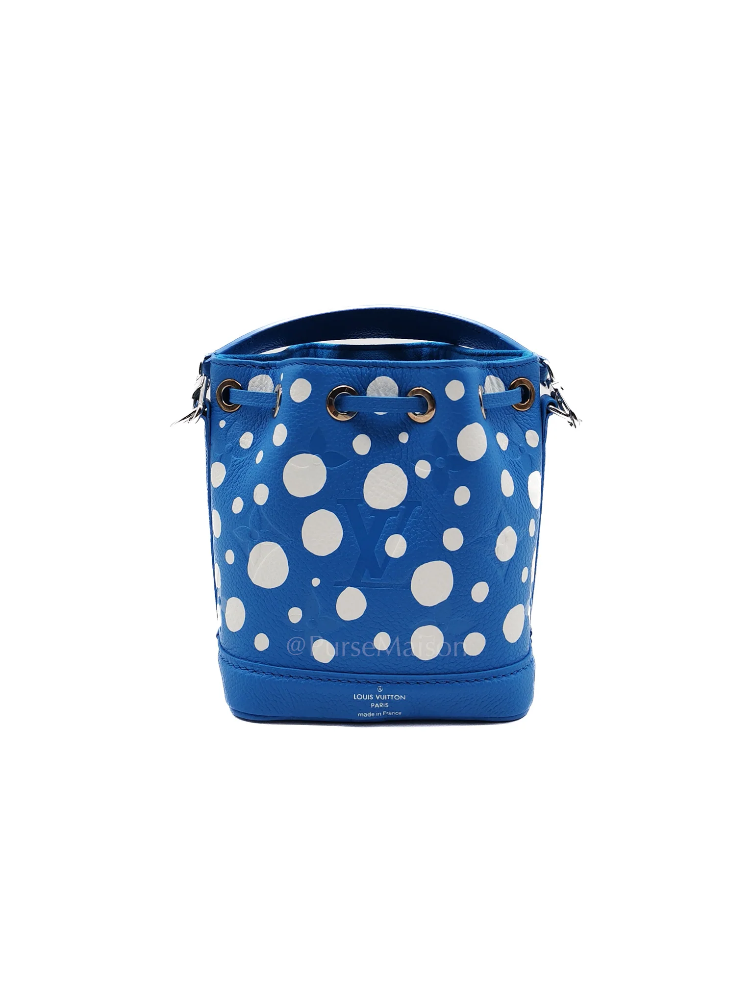 Louis Vuitton LV x Yayoi Kusama Nano Neo Noe Giant Monogram Infinity Dots Bucket Bag (Microchip) - Image 4