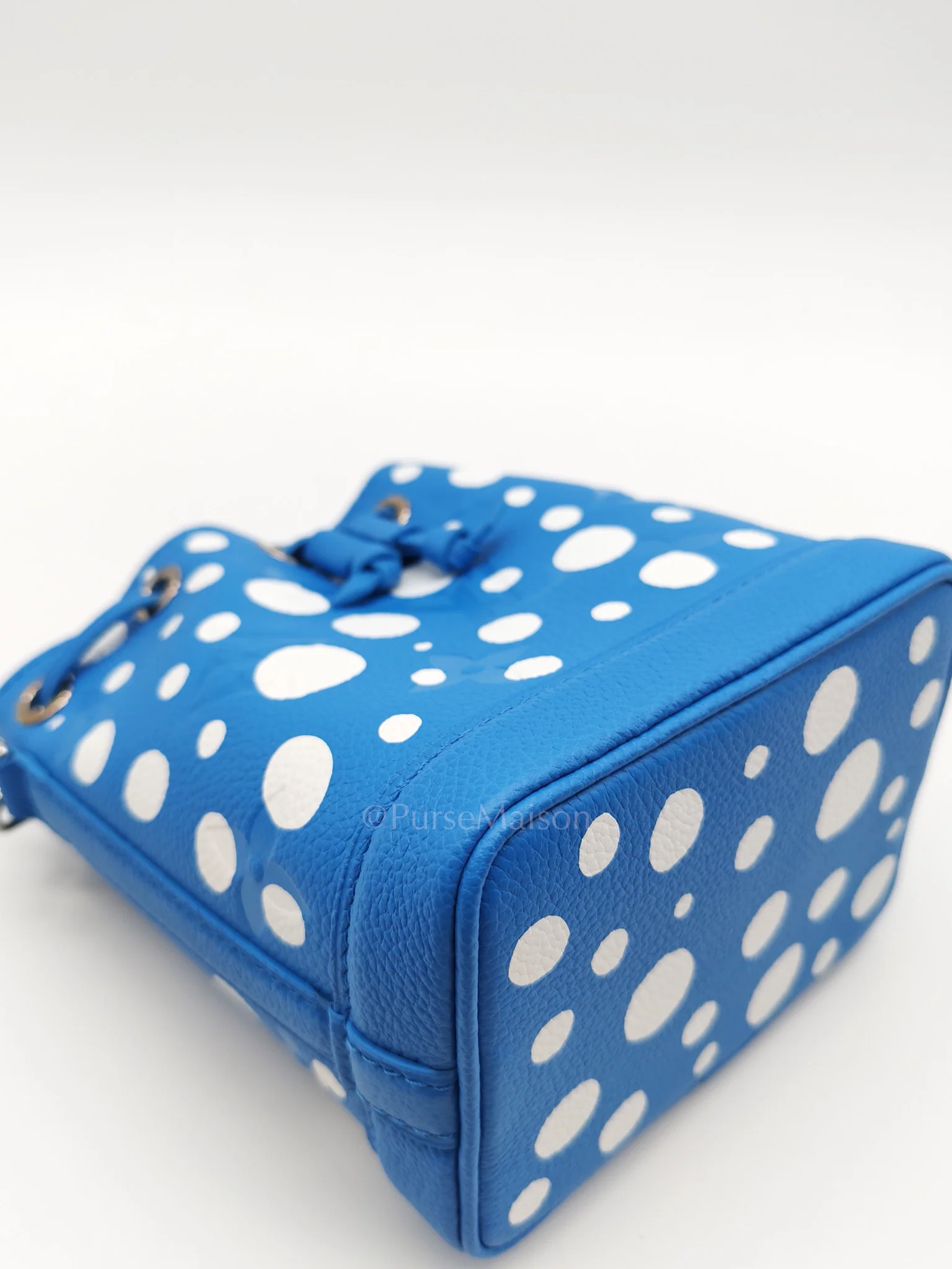 Louis Vuitton LV x Yayoi Kusama Nano Neo Noe Giant Monogram Infinity Dots Bucket Bag (Microchip) - Image 8