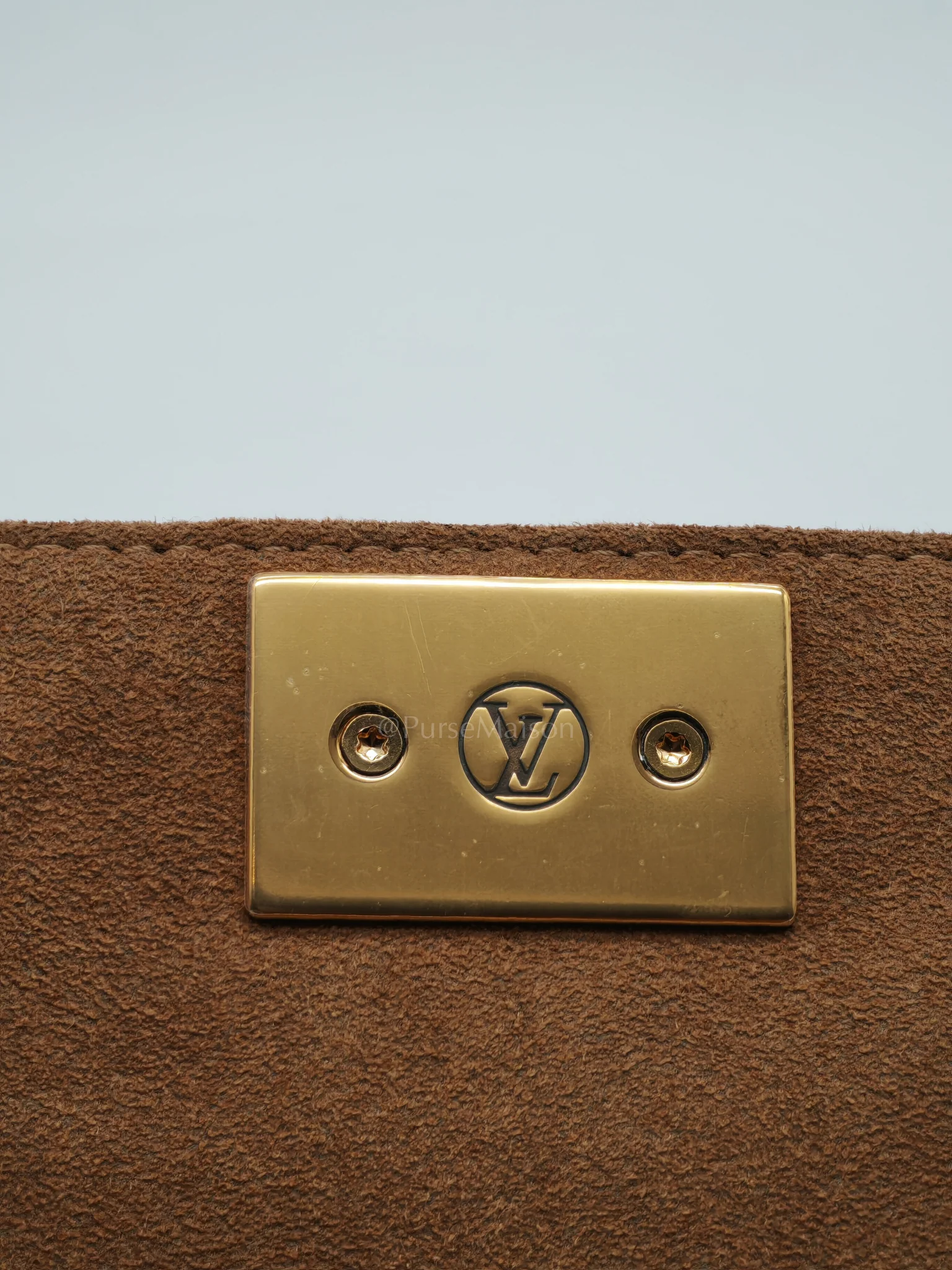 Louis Vuitton Marignan in Monogram Canvas with Tan Grained Calfskin Shoulder Bag (Date Code: AR2169) - Image 23