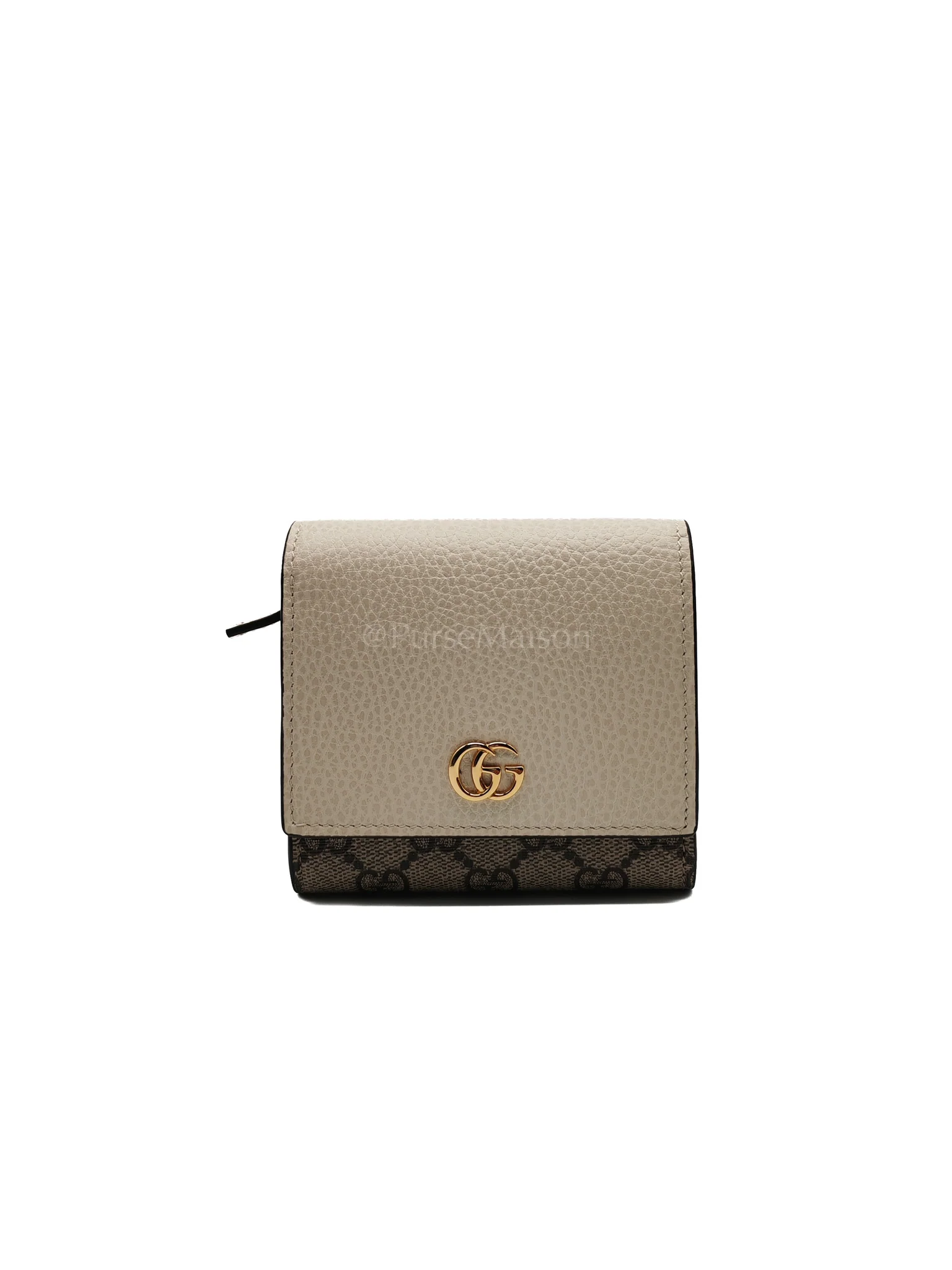 Gucci Marmont Wallet Bi-color GG Supreme Canvas