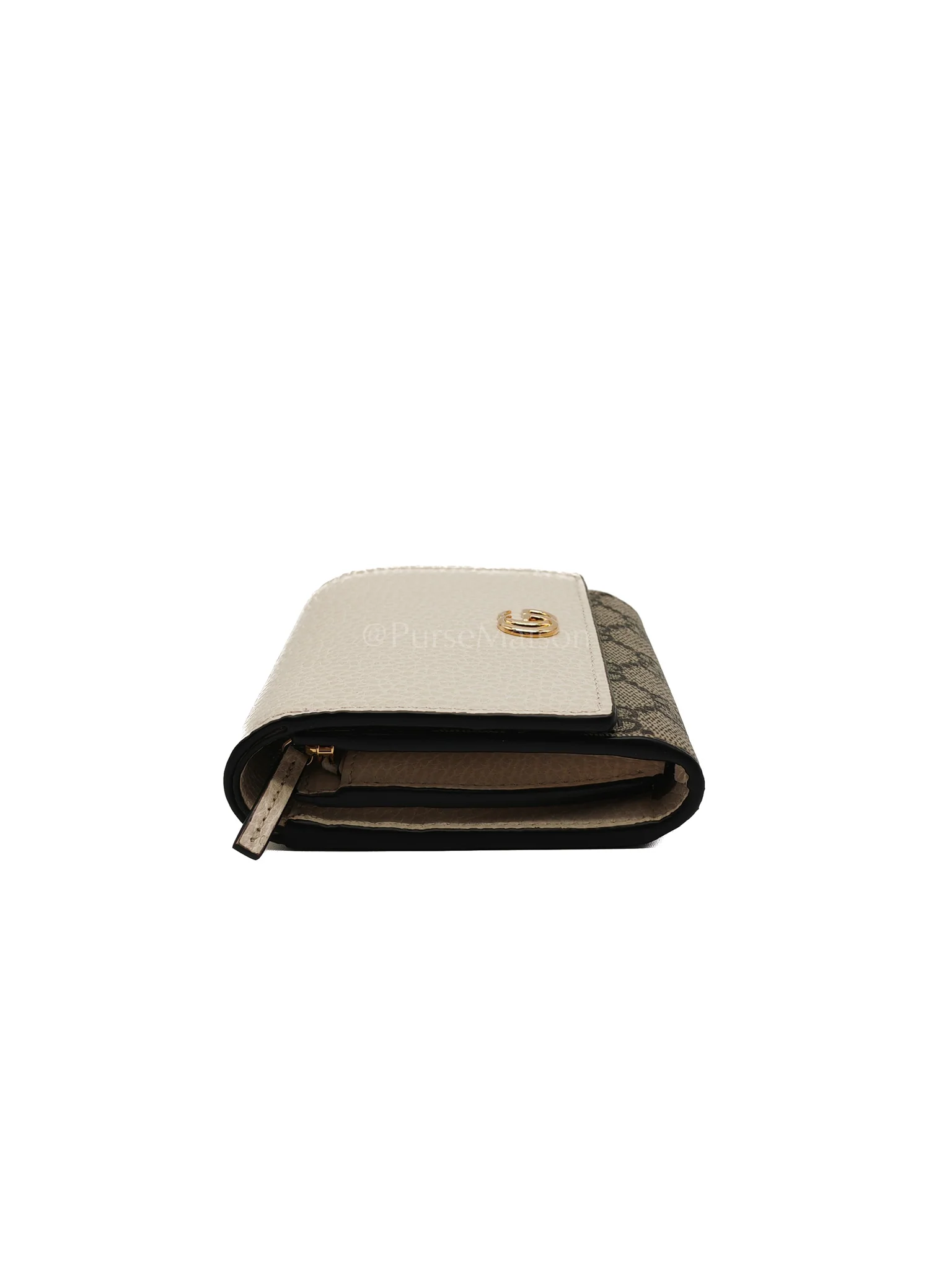 Gucci Marmont Wallet Bi-color GG Supreme Canvas - Image 6