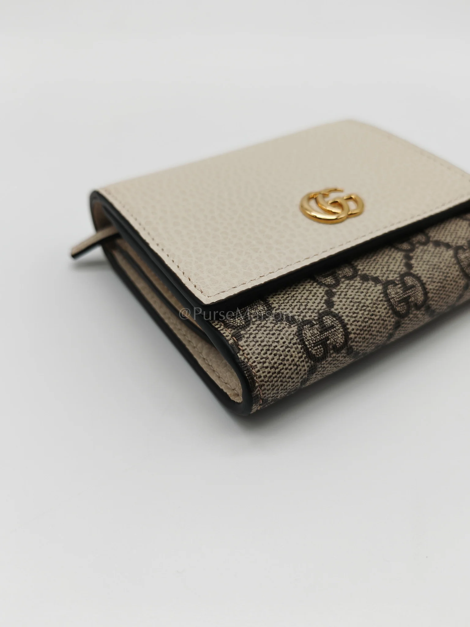 Gucci Marmont Wallet Bi-color GG Supreme Canvas - Image 8
