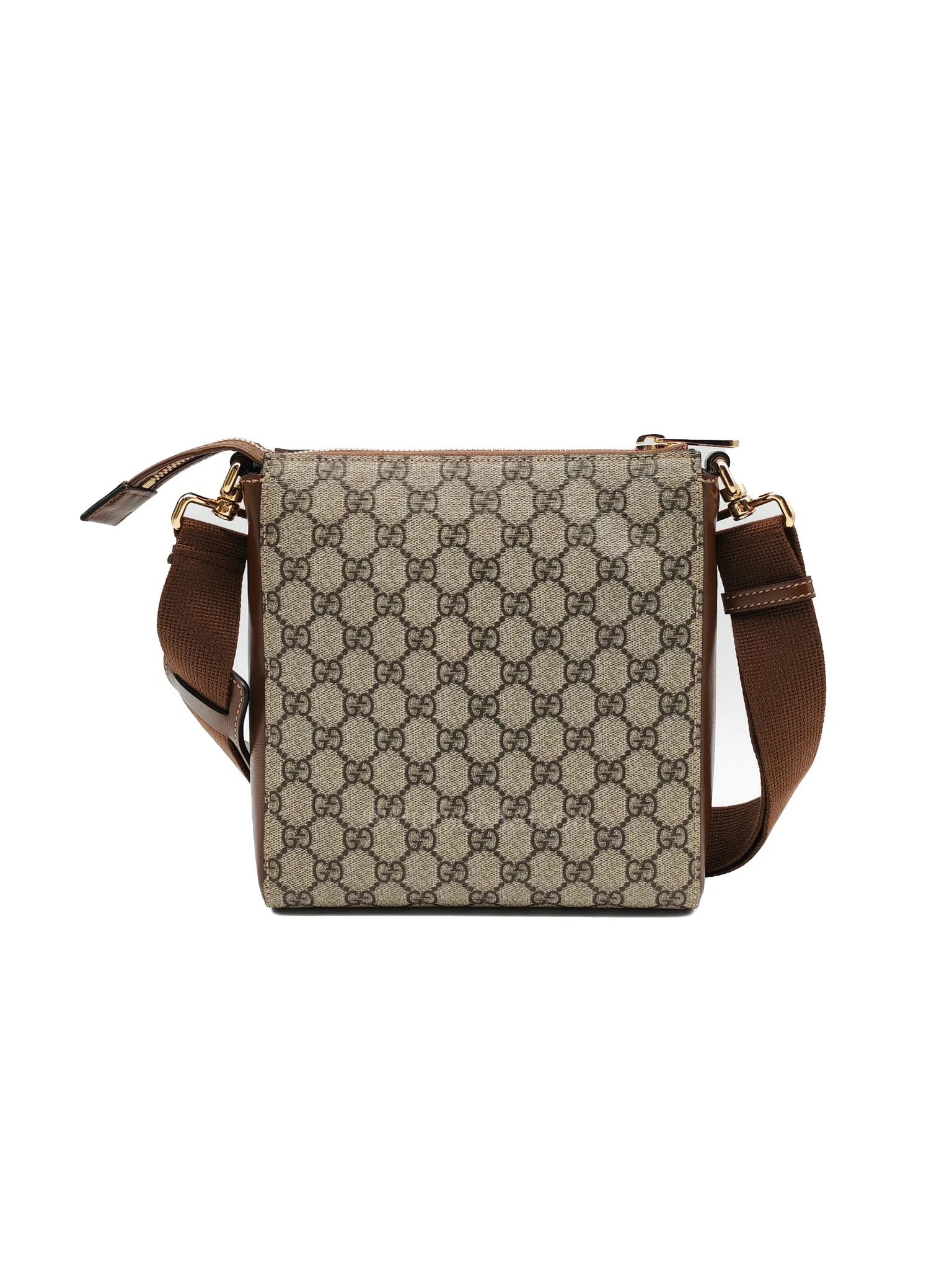 Gucci Messenger Bag Vintage in GG Supreme Canvas Crossbody Bag - Image 4