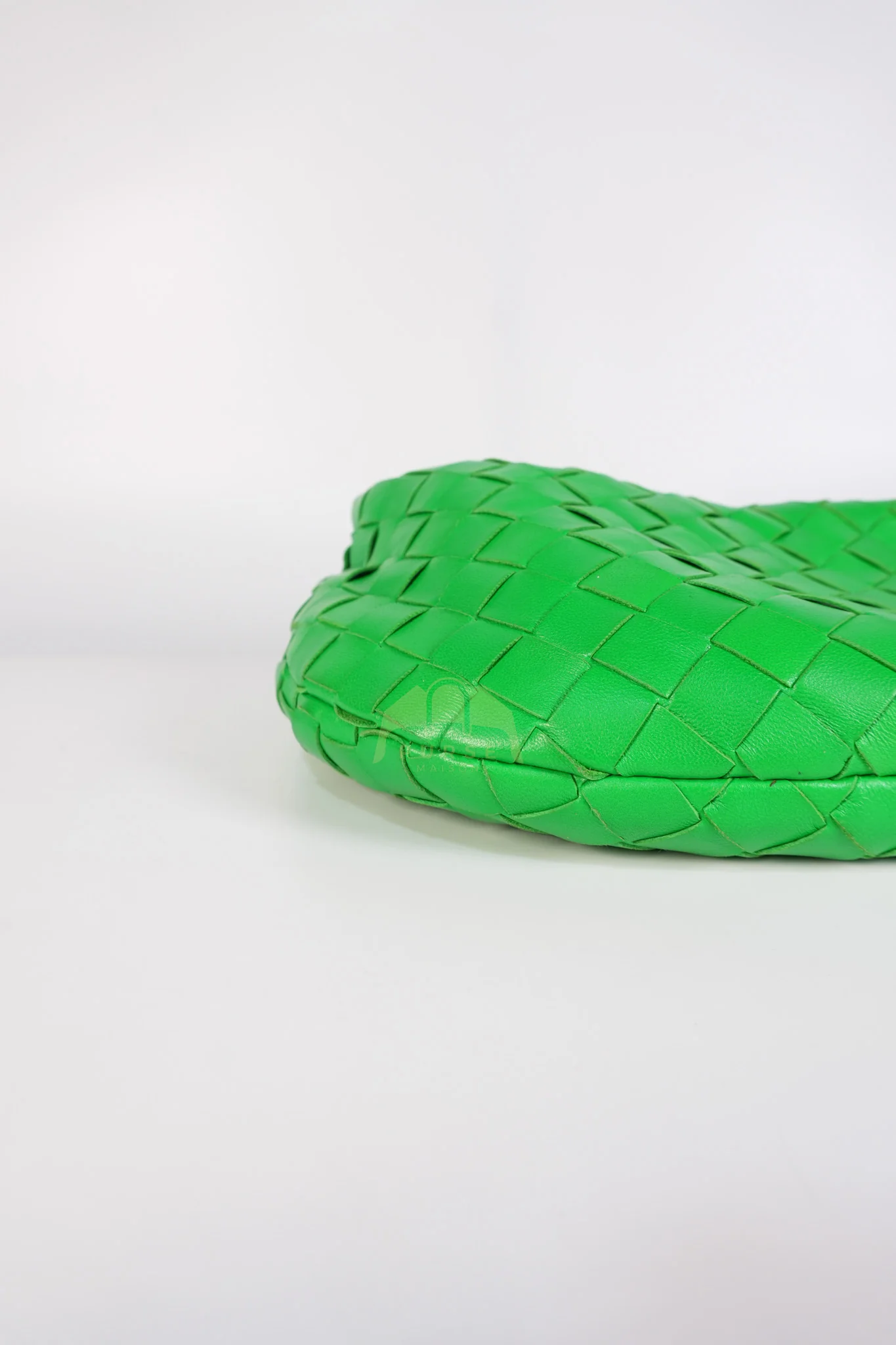 Bottega Veneta Mini Jodie in Green Nappa Intrecciato Leather & Gold Hardware - Image 13