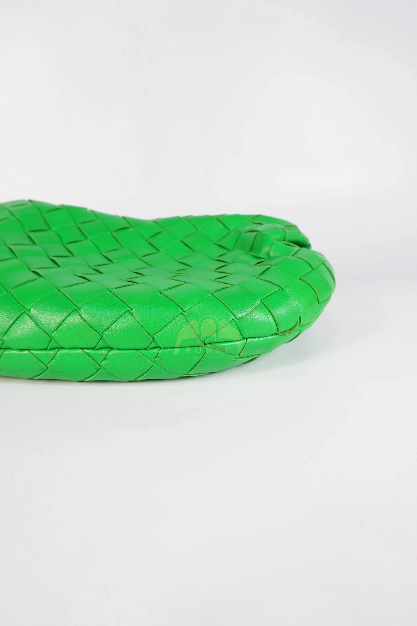 Bottega Veneta Mini Jodie in Green Nappa Intrecciato Leather & Gold Hardware - Image 15