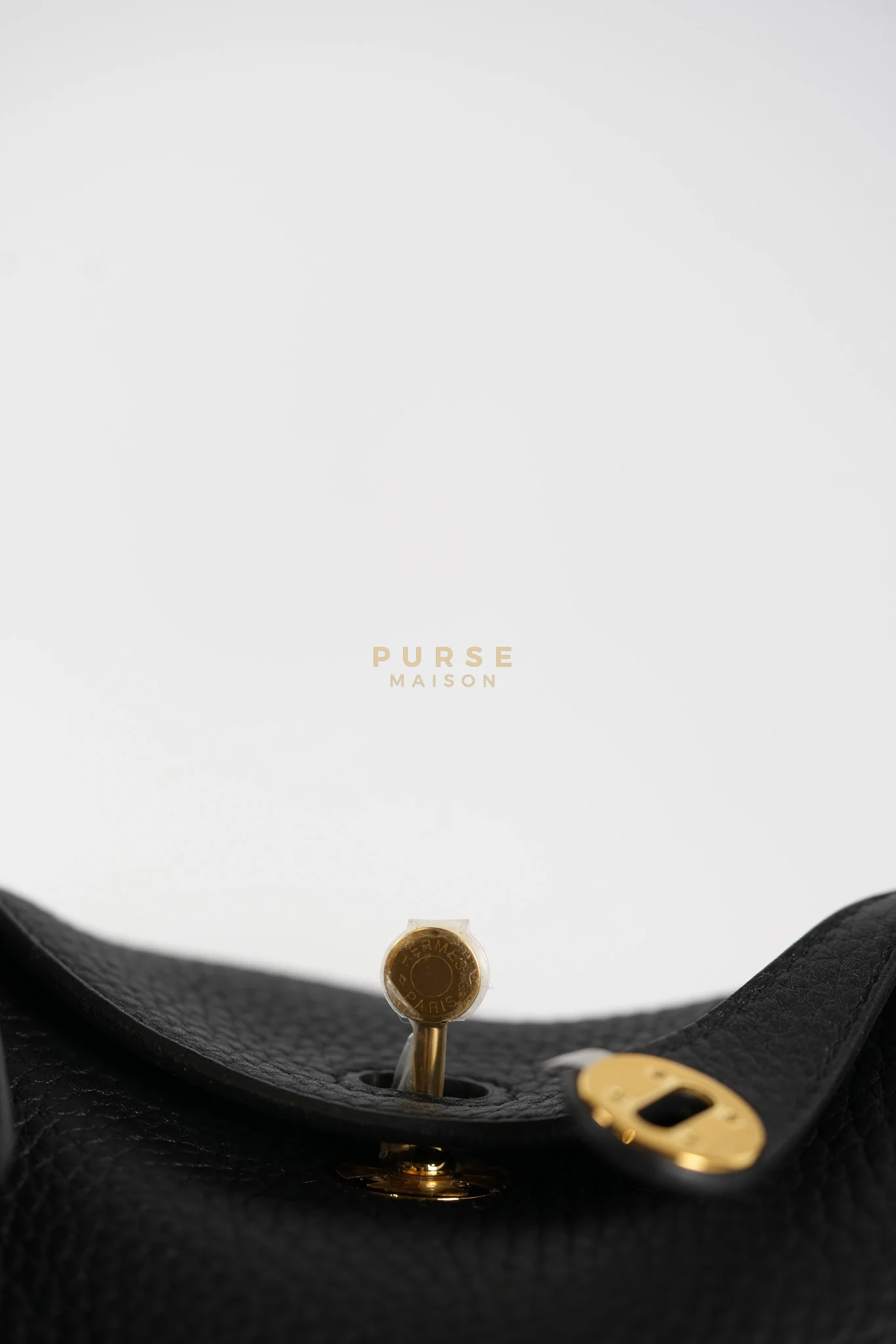 Hermes Mini Lindy Black in Togo Leather and Gold Hardware Stamp K (2025) - Image 20