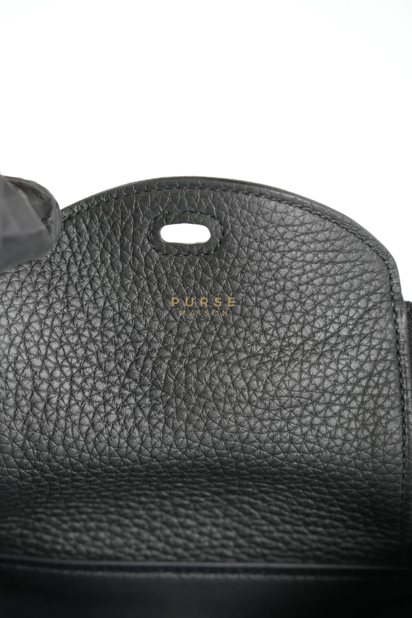 Hermes Mini Lindy Black in Togo Leather and Gold Hardware Stamp K (2025) - Image 22