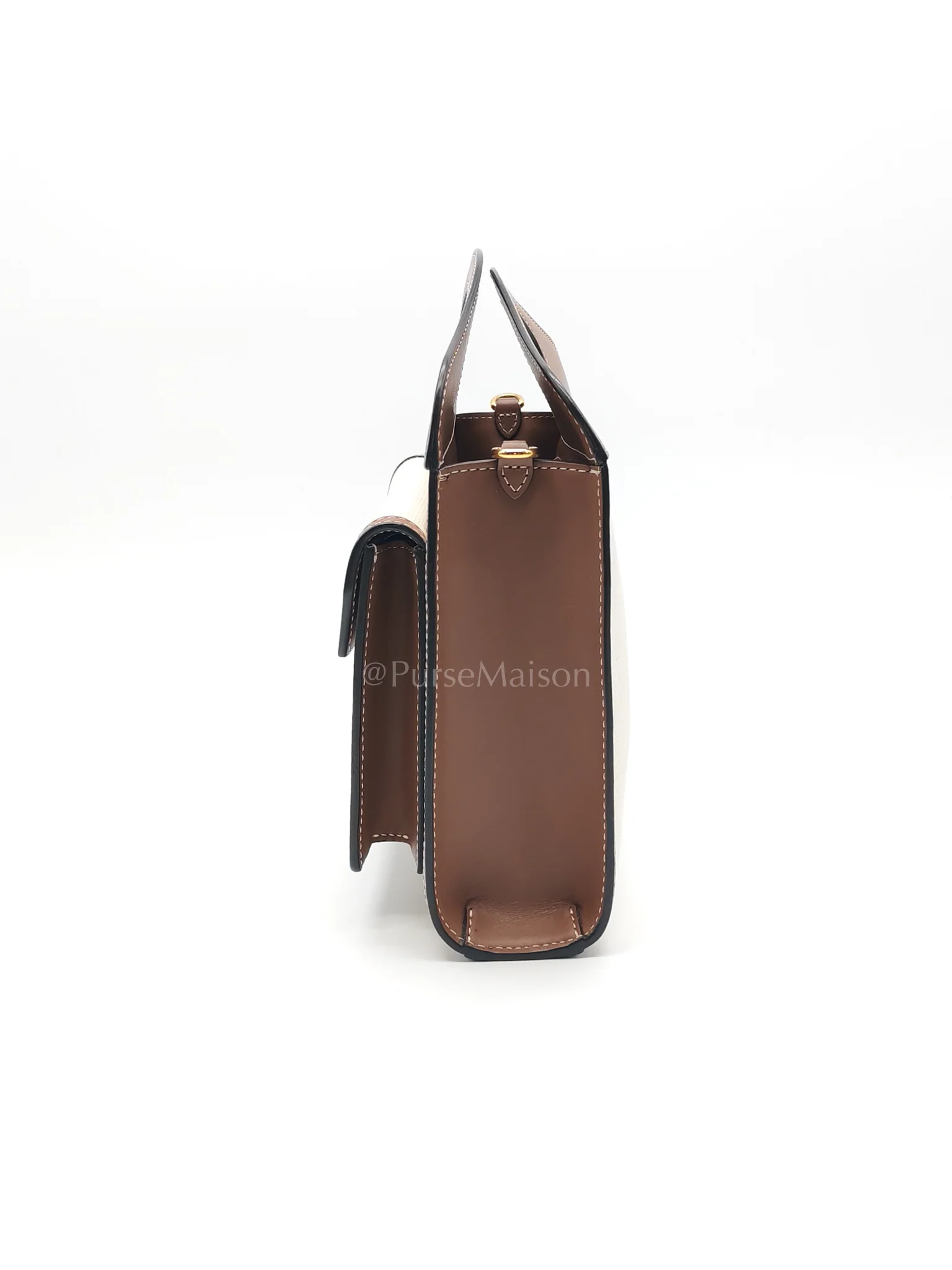 Burberry Mini Pocket Tote Bag - Natural - Image 5