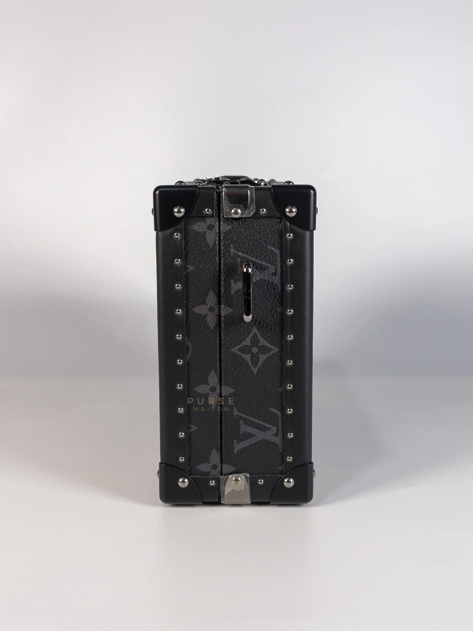 Louis Vuitton Monogram Eclipse Trunk Box in Graphite (Date Code: FL1222) - Image 5
