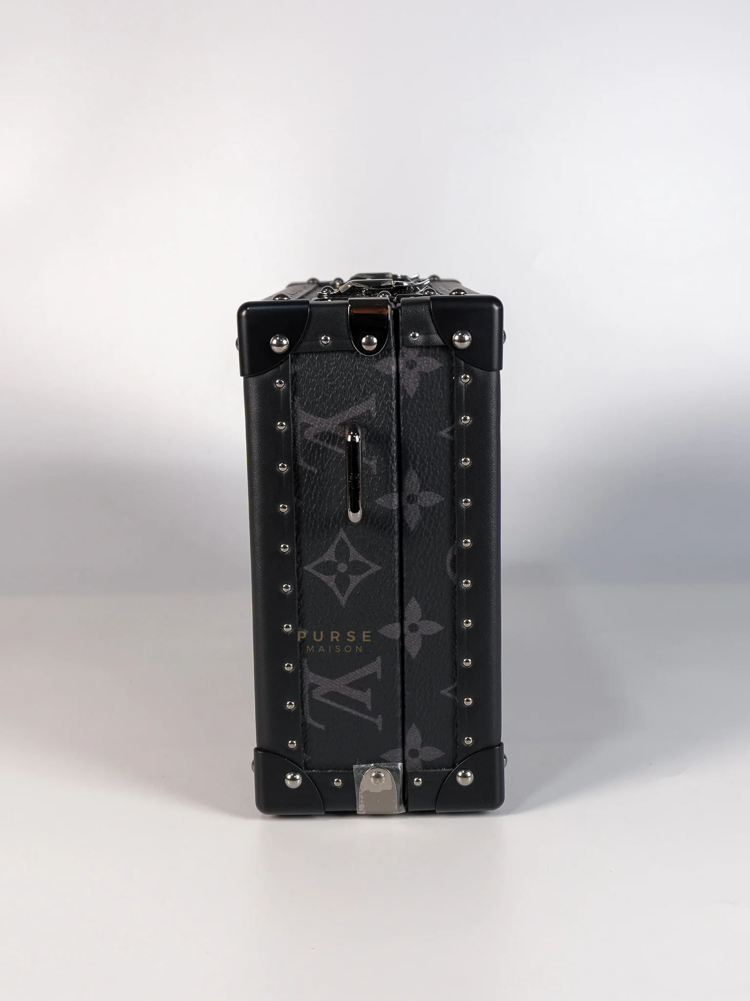 Louis Vuitton Monogram Eclipse Trunk Box in Graphite (Date Code: FL1222) - Image 6