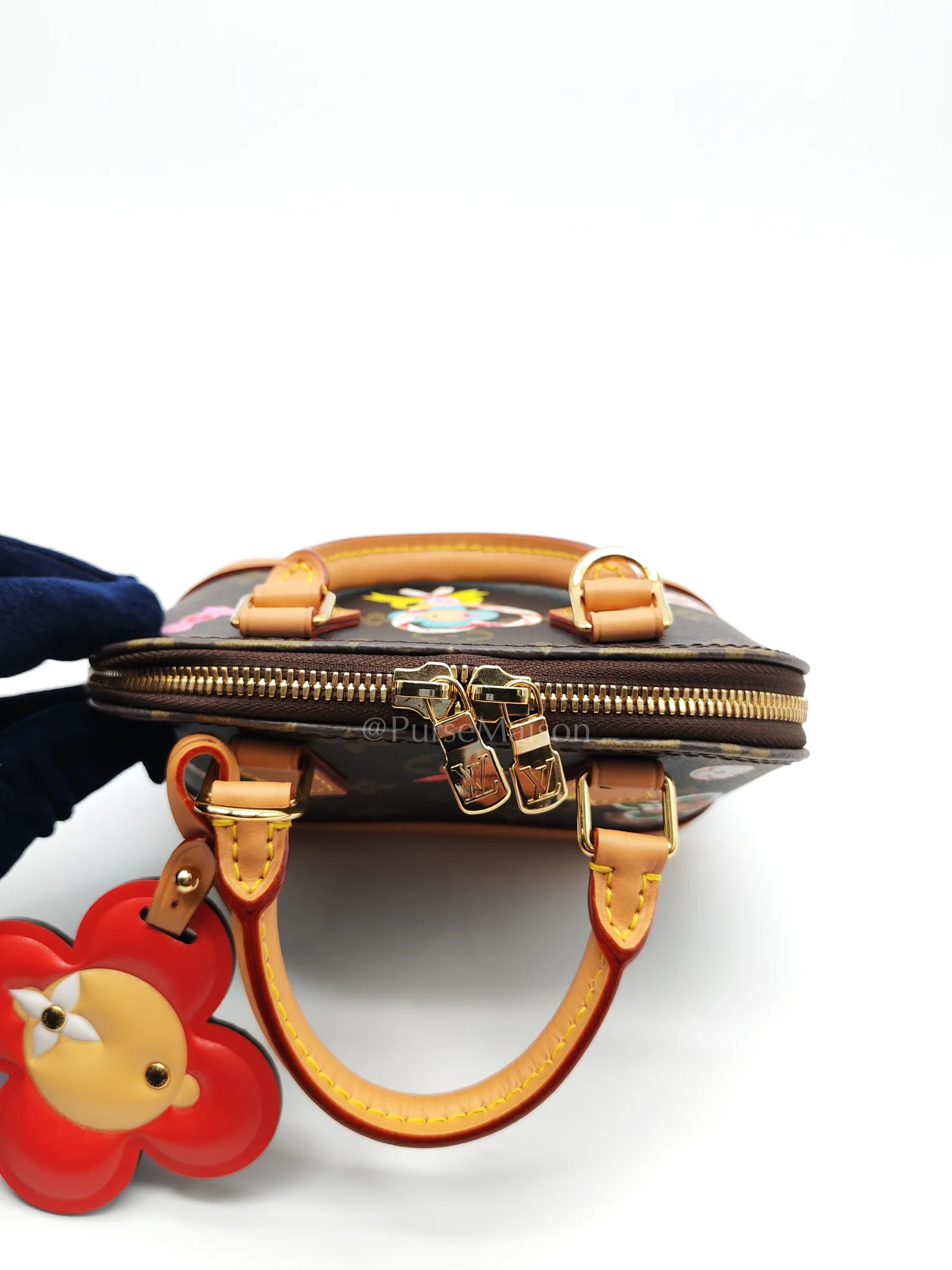 Louis Vuitton Nano Alma in Monogram Candy Factory Canvas Crossbody Bag (Microchip) - Image 14