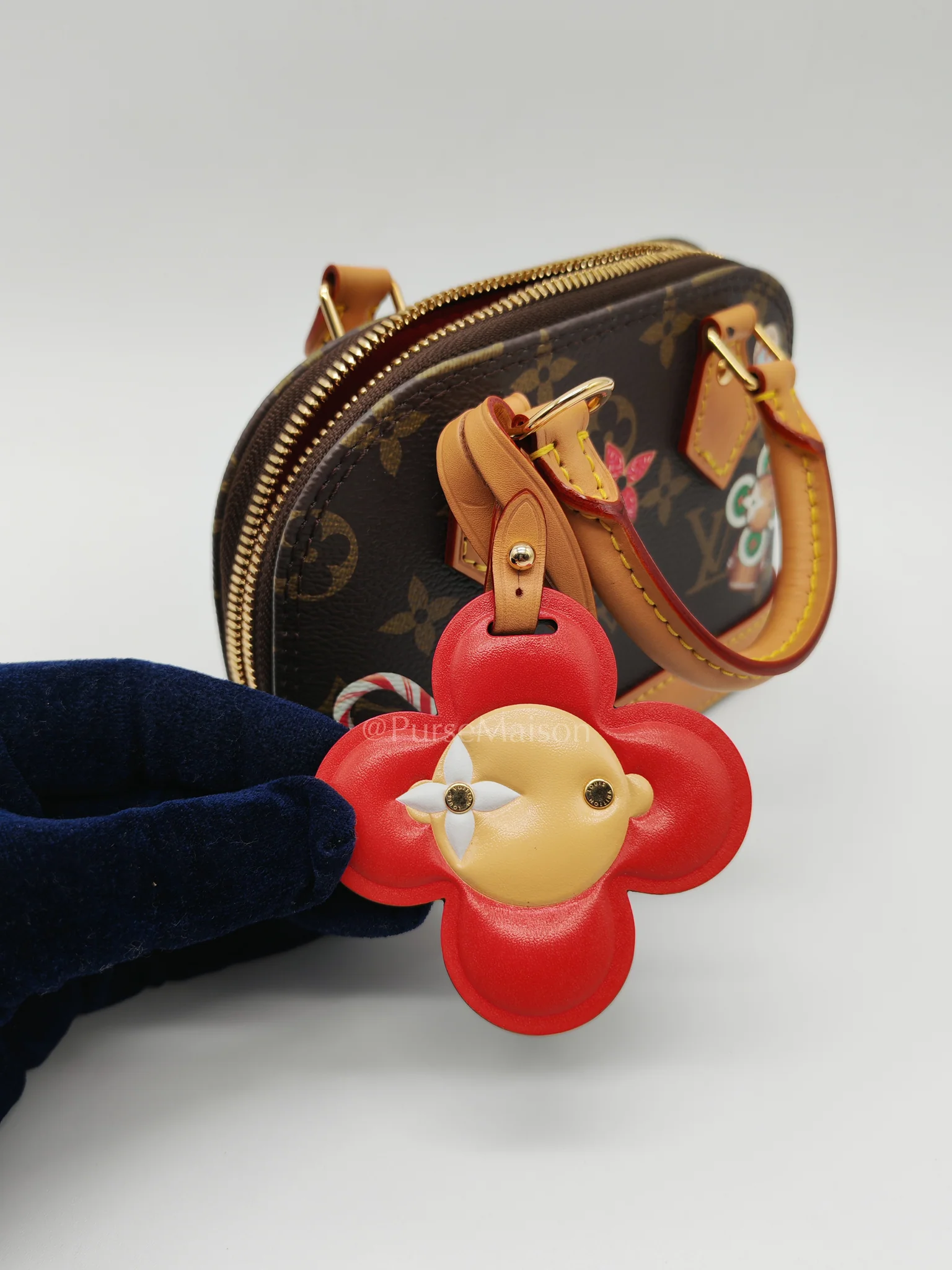 Louis Vuitton Nano Alma in Monogram Candy Factory Canvas Crossbody Bag (Microchip) - Image 28