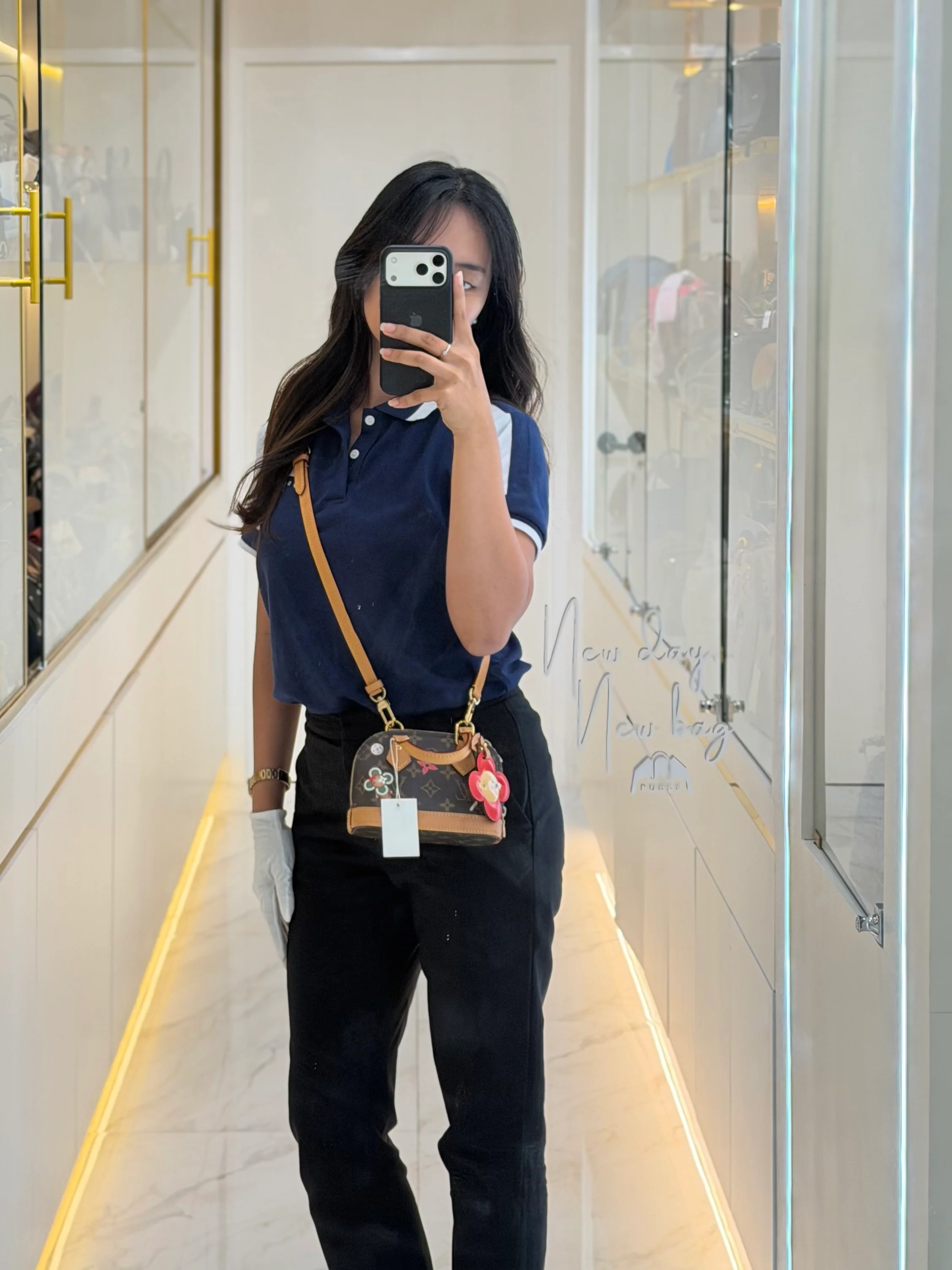 Louis Vuitton Nano Alma in Monogram Candy Factory Canvas Crossbody Bag (Microchip) - Image 34