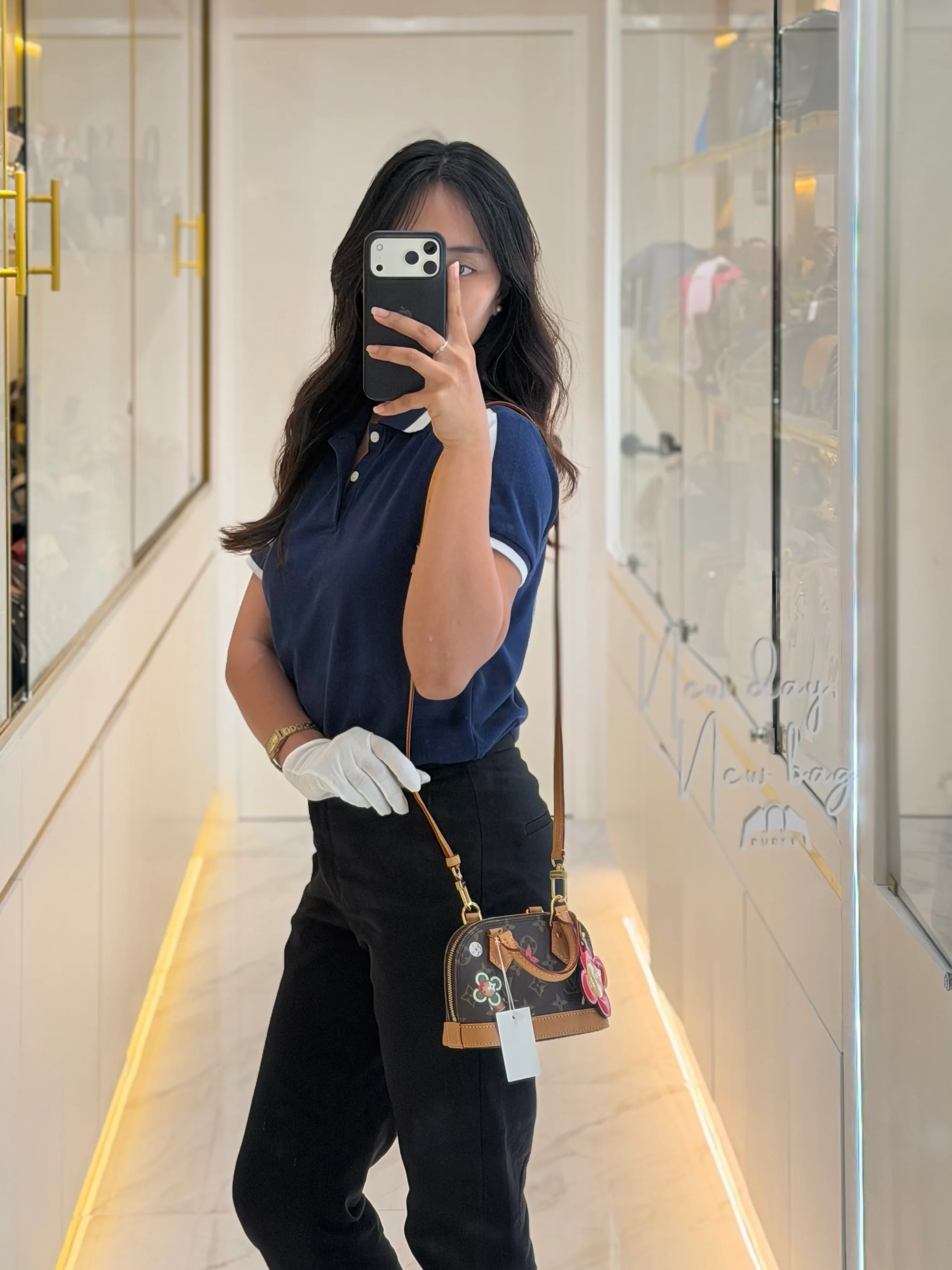 Louis Vuitton Nano Alma in Monogram Candy Factory Canvas Crossbody Bag (Microchip) - Image 35