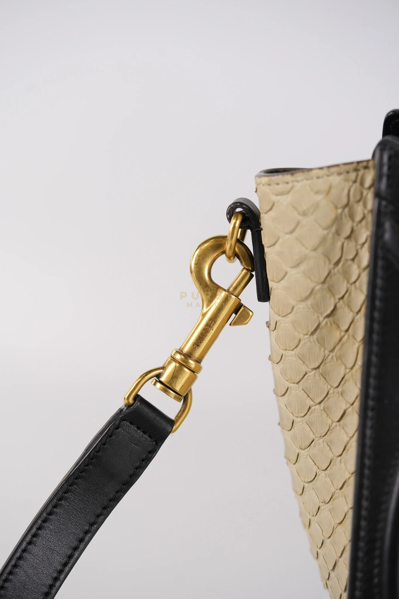 Celine Nano Luggage Tri-color in Python Exotic Leather - Image 21