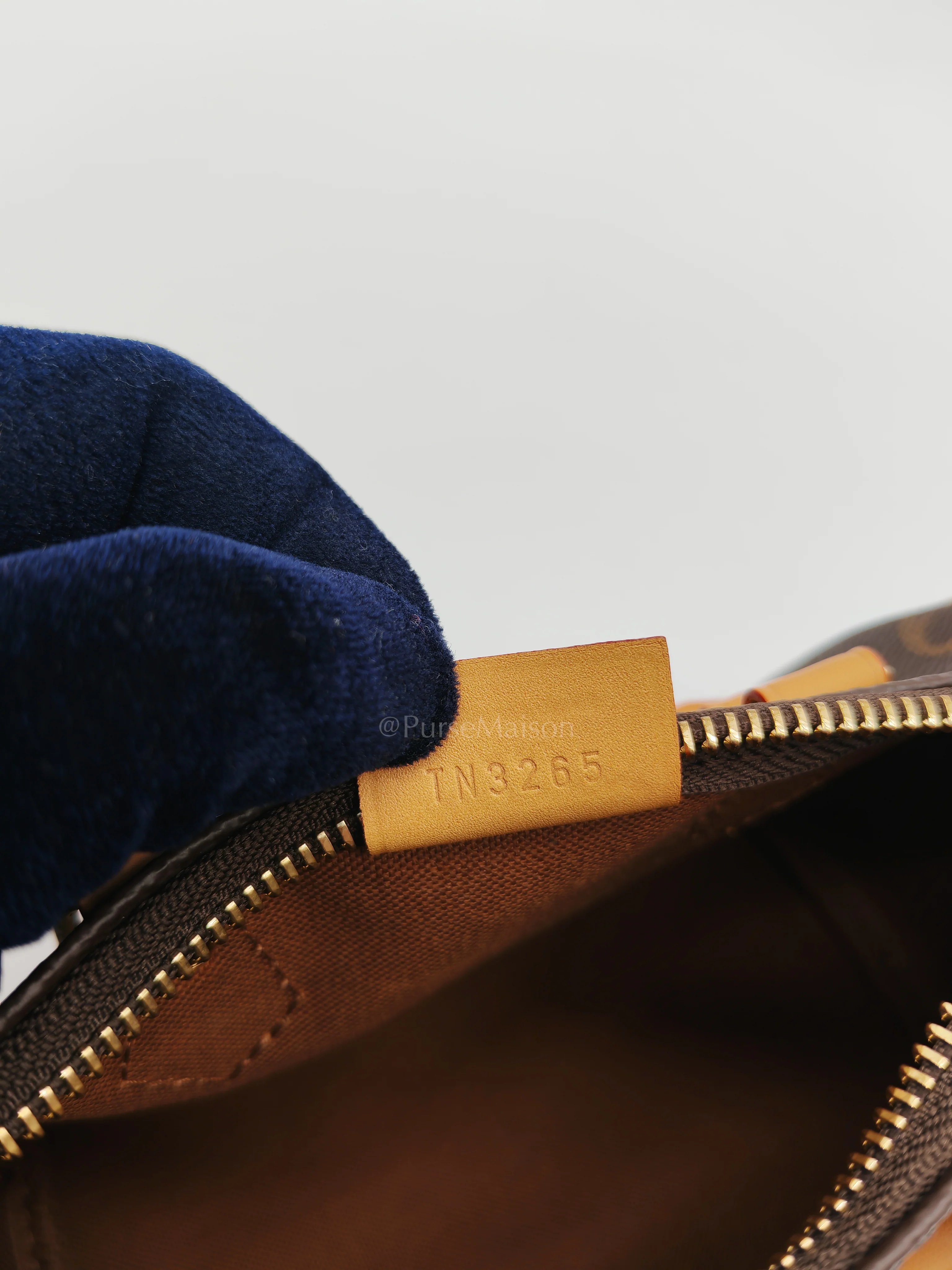 Louis Vuitton Nano Speedy Bandoulière in Monogram Canvas & Gold Hardware (Datecode: TN3265) - Image 22