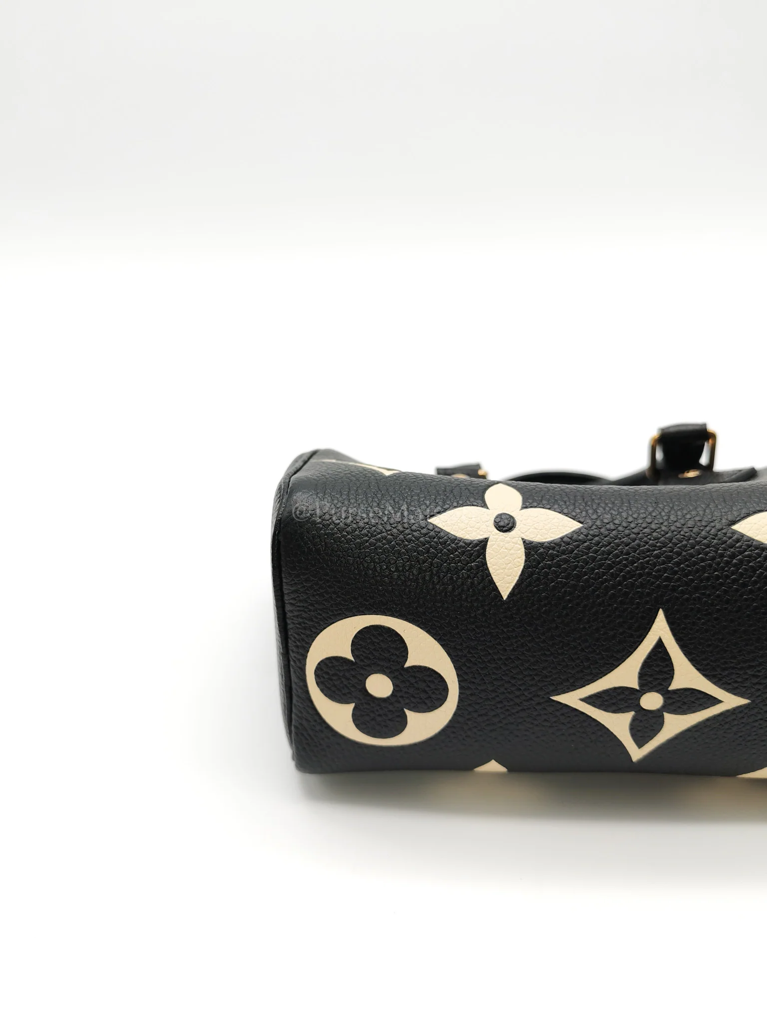 Louis Vuitton Nano Speedy in Bicolor Monogram Empriente Leather Crossbody Bag (Microchip) - Image 12