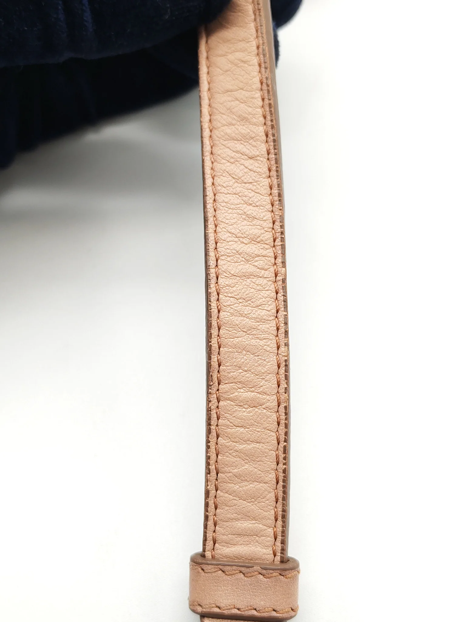 Prada Nappa Graufre Satchel Bag in Cameo Leather & Silver Hardware - Image 48