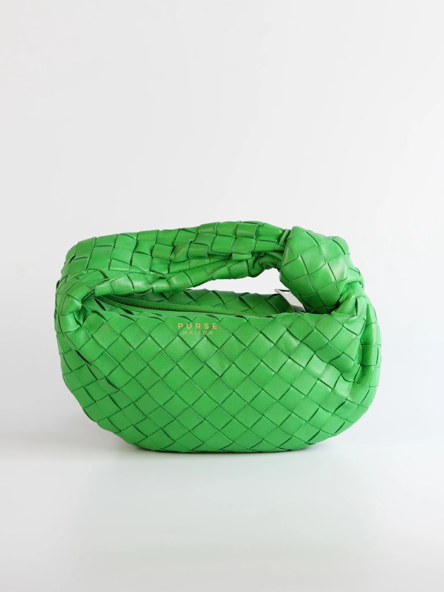 Bottega Veneta Nappa Intrecciato Mini Jodie Green Parakeet - Image 3