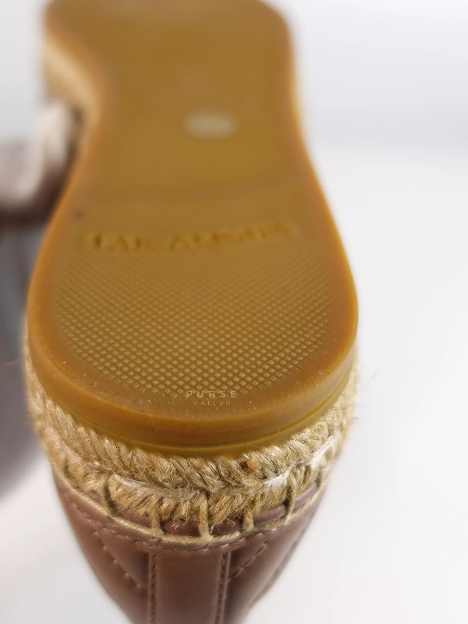 Gucci Nappa Matelasse GG Marmont Espadrilles Shoes in Porcelain Rose for Women Size 39 EU (24.5) - Image 15