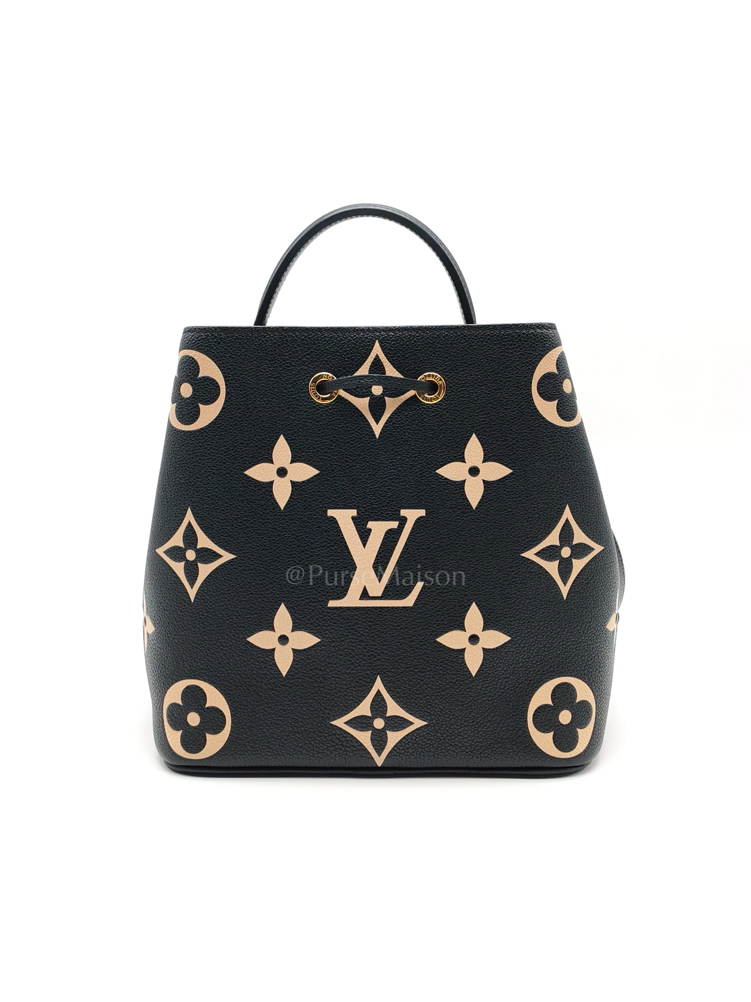 Louis Vuitton Neo Noe MM Bi-Color Monogram Empreinte Leather (Microchip) - Image 7