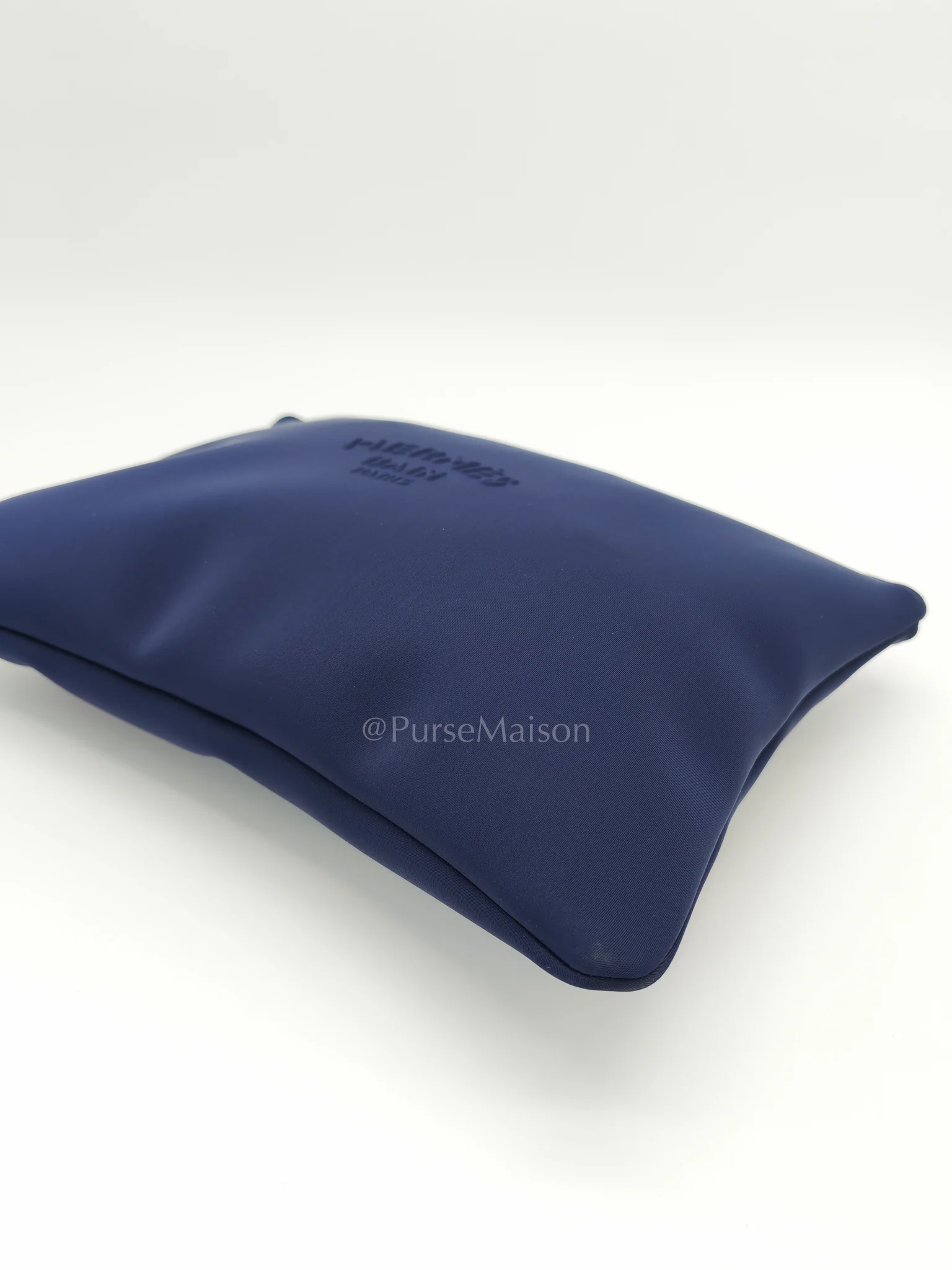 Hermes Neobain in Navy Blue Pouch/Clutch - Image 10