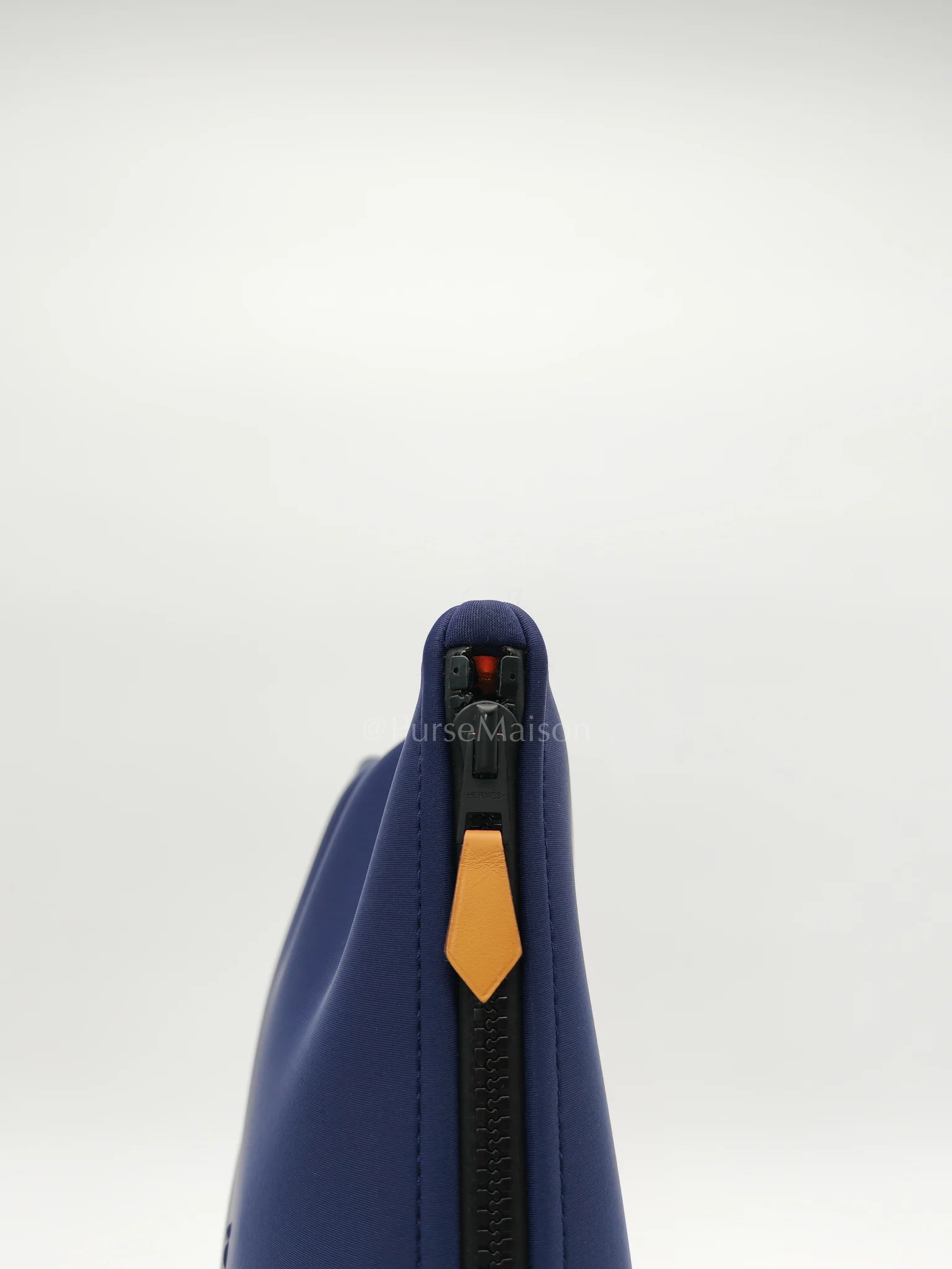 Hermes Neobain in Navy Blue Pouch/Clutch - Image 14