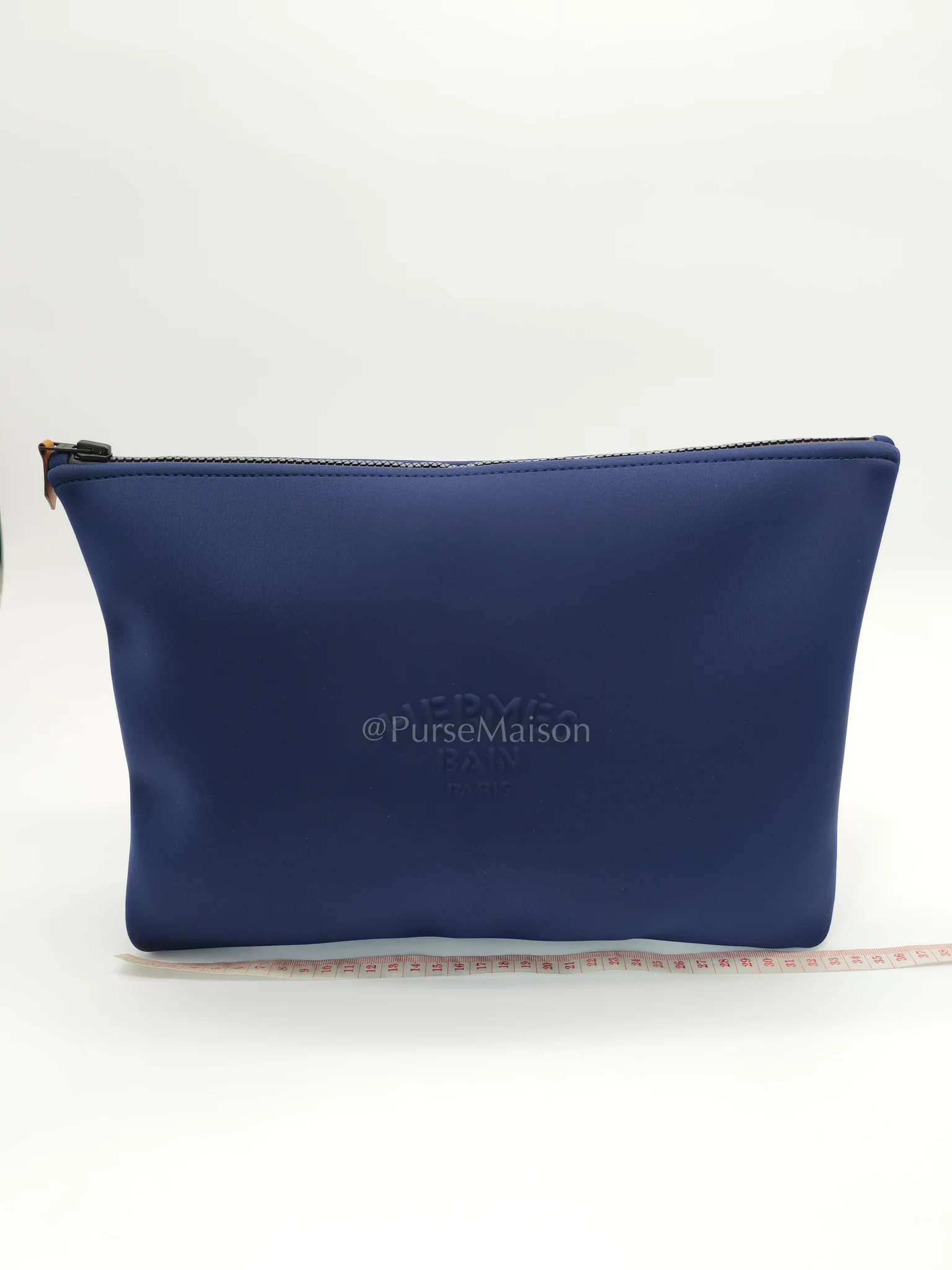 Hermes Neobain in Navy Blue Pouch/Clutch - Image 19