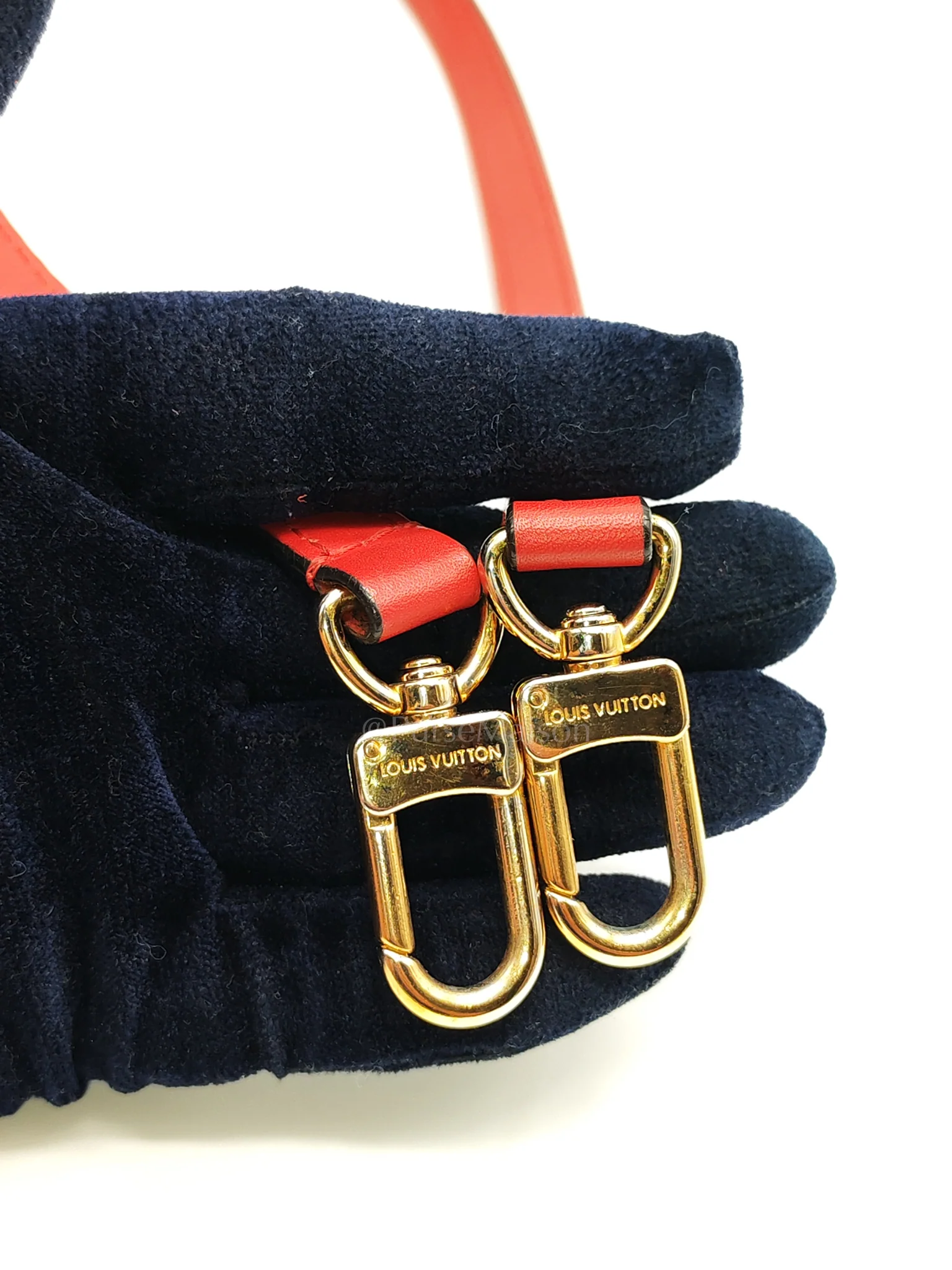 Louis Vuitton Neonoe Bucket Bag Monogram Canvas and Red (Date code: SP4117) - Image 34