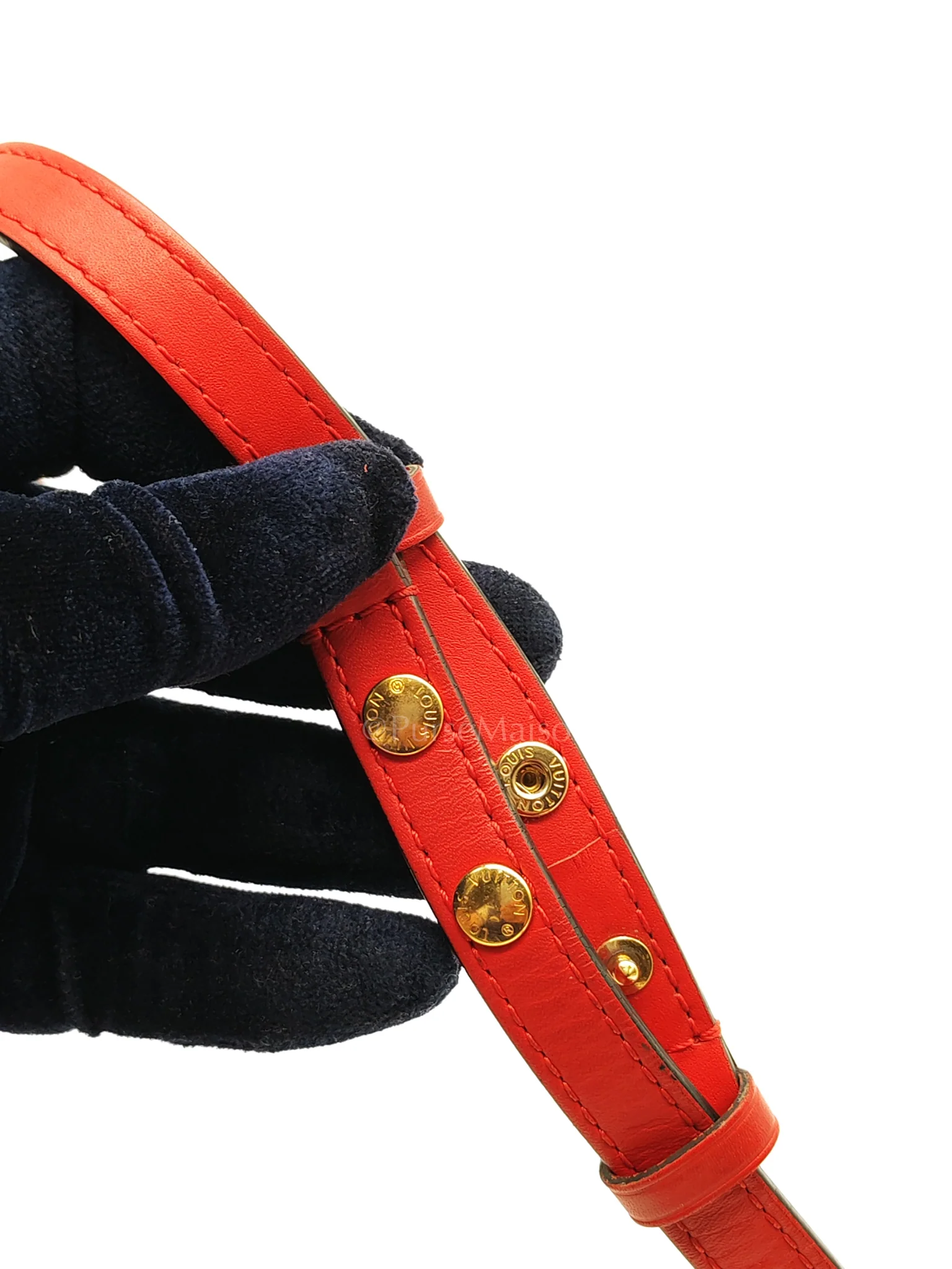 Louis Vuitton Neonoe Bucket Bag Monogram Canvas and Red (Date code: SP4117) - Image 37