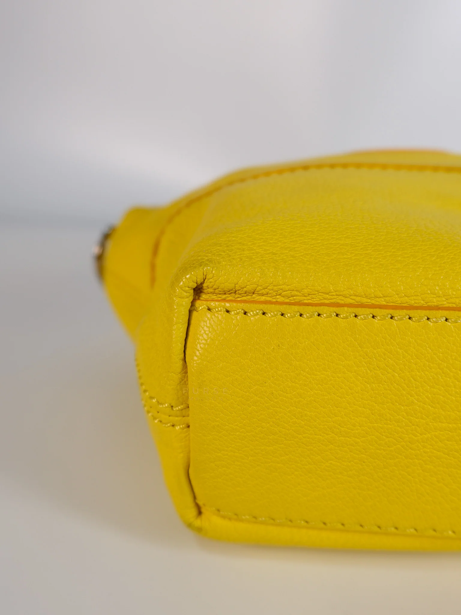 Givenchy Nightingale Mini Crossbody Bag in Yellow Calfskin Leather - Image 10